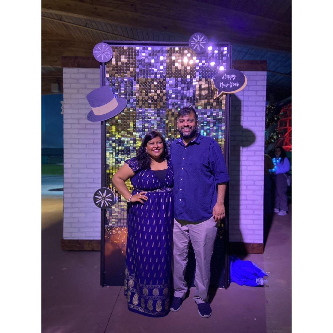 Our first new years together!