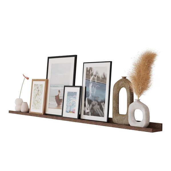 Wall Mount Picture Ledge Shelf Display Shelf