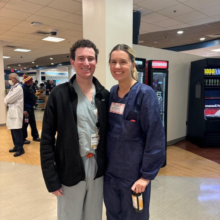 Working at the same hospital in DC