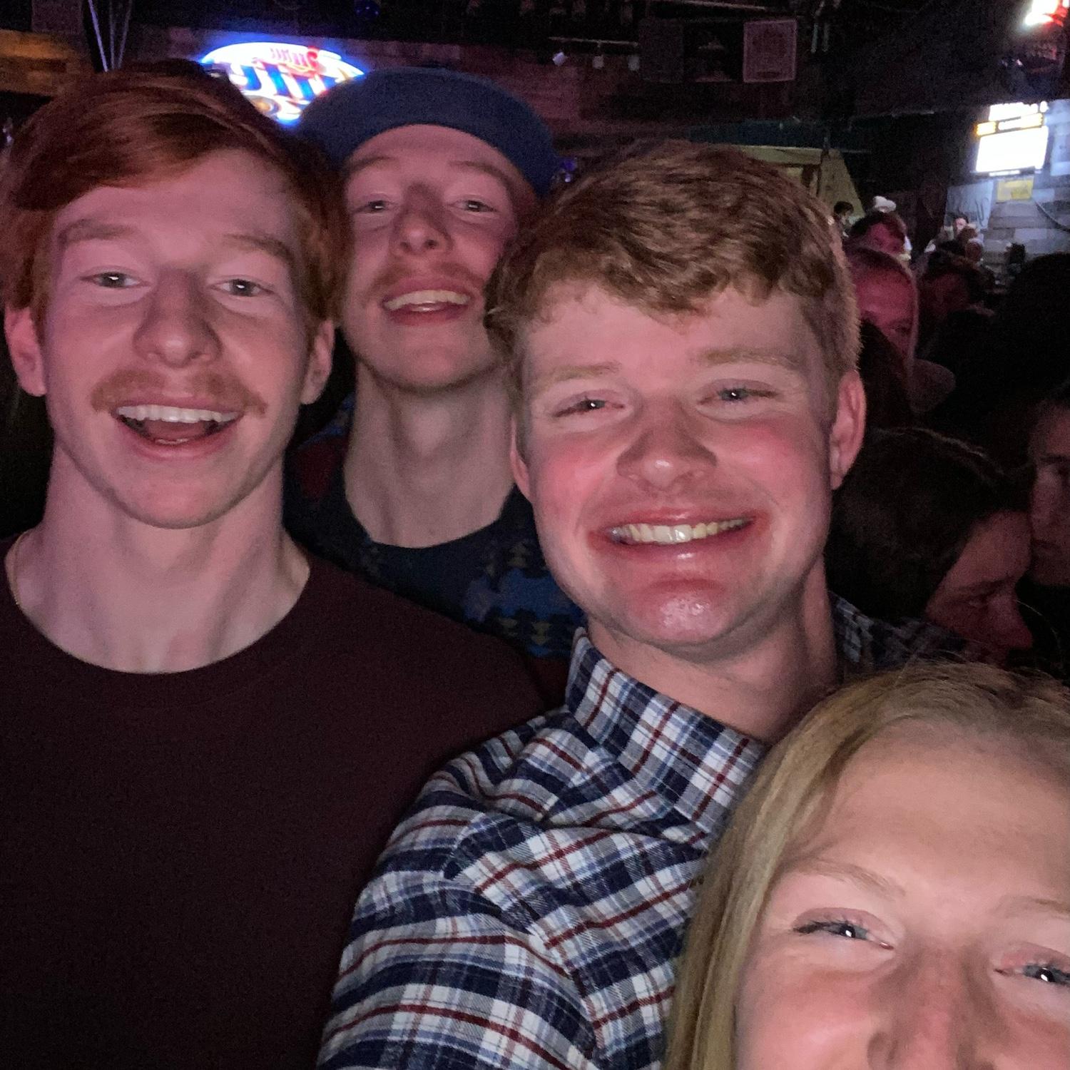 i decided i liked him after talking for hours and enjoying this Flatland Cavalry concert at Huricane Harrys(rip)