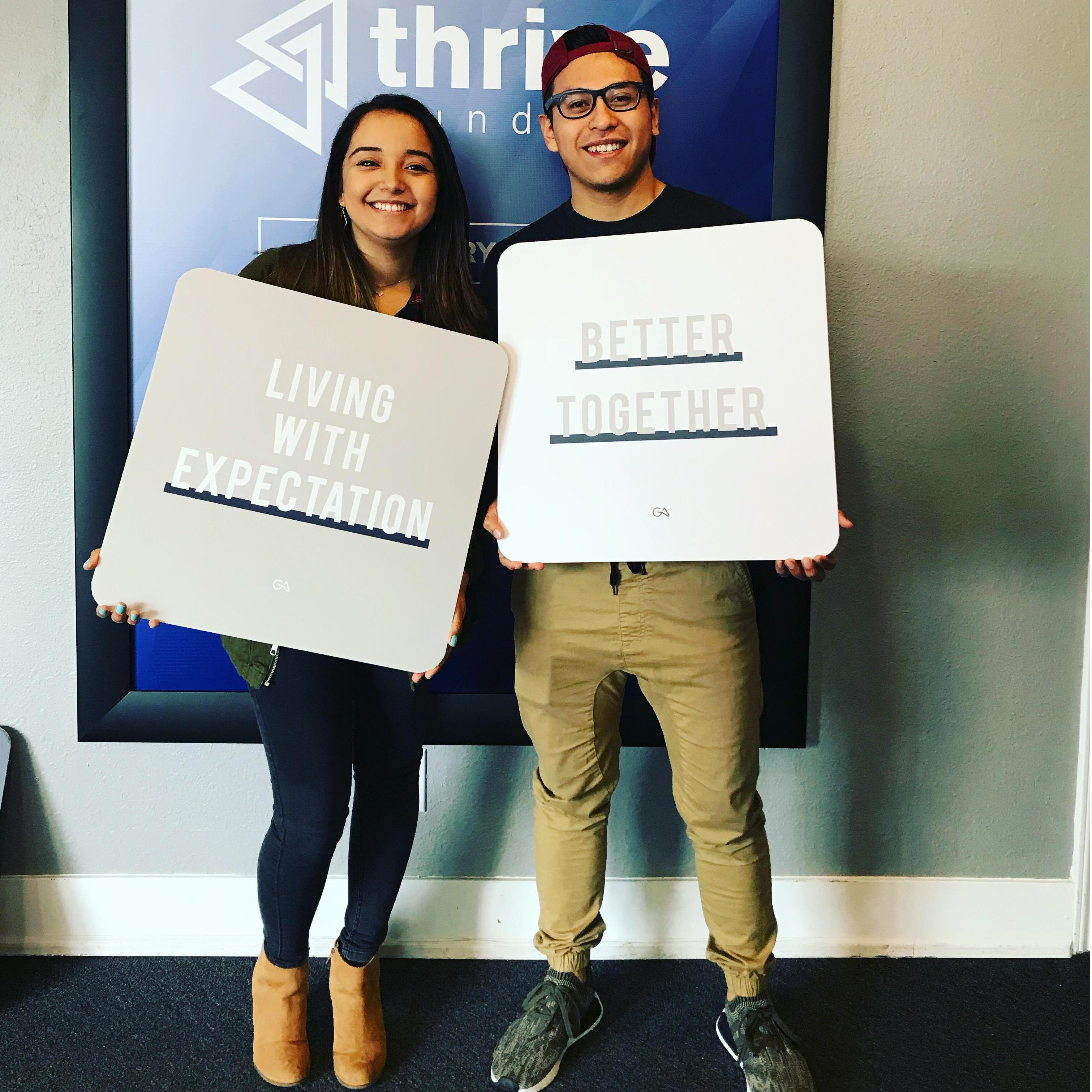 Our first picture we posted on social media together!