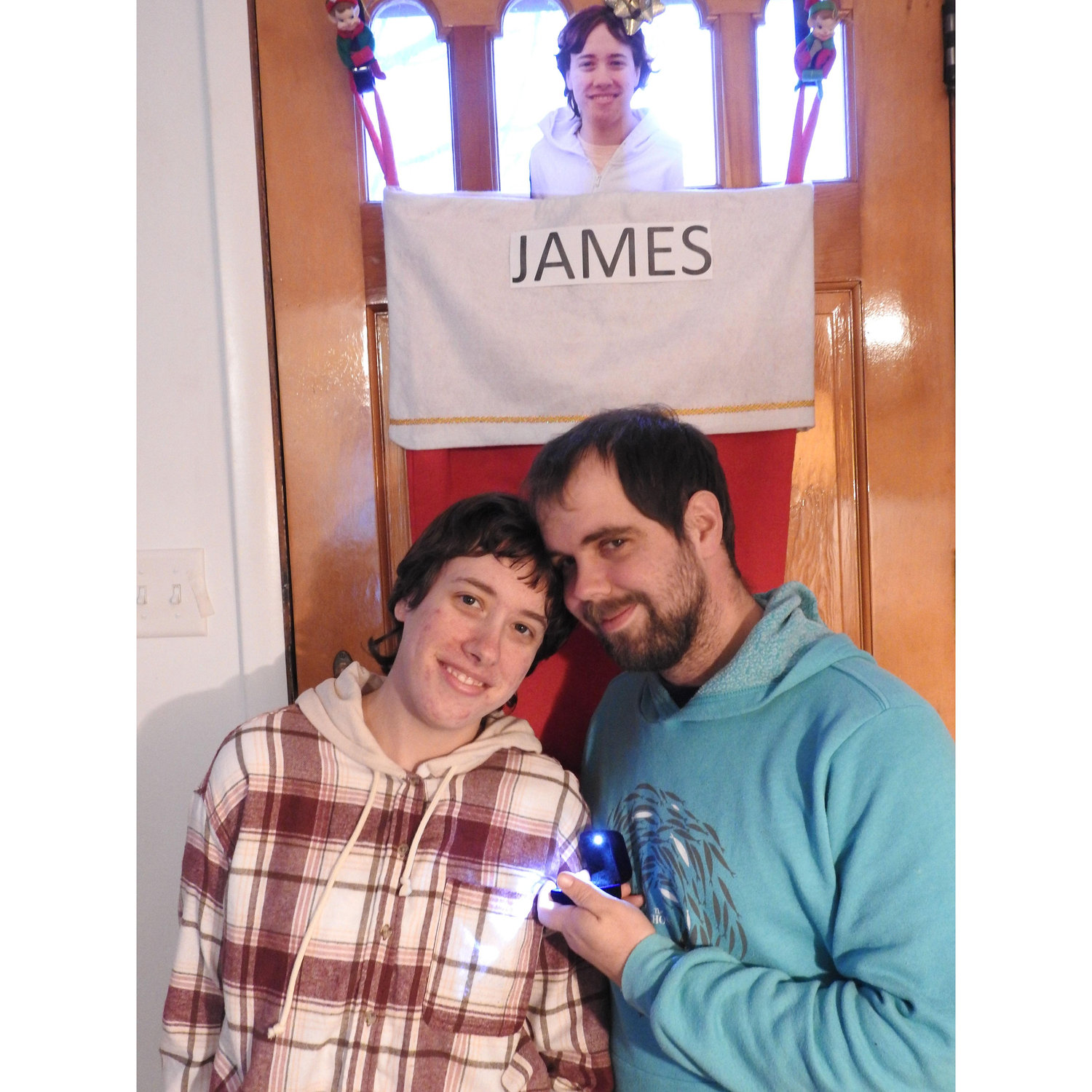 James' favorite Christmas present.