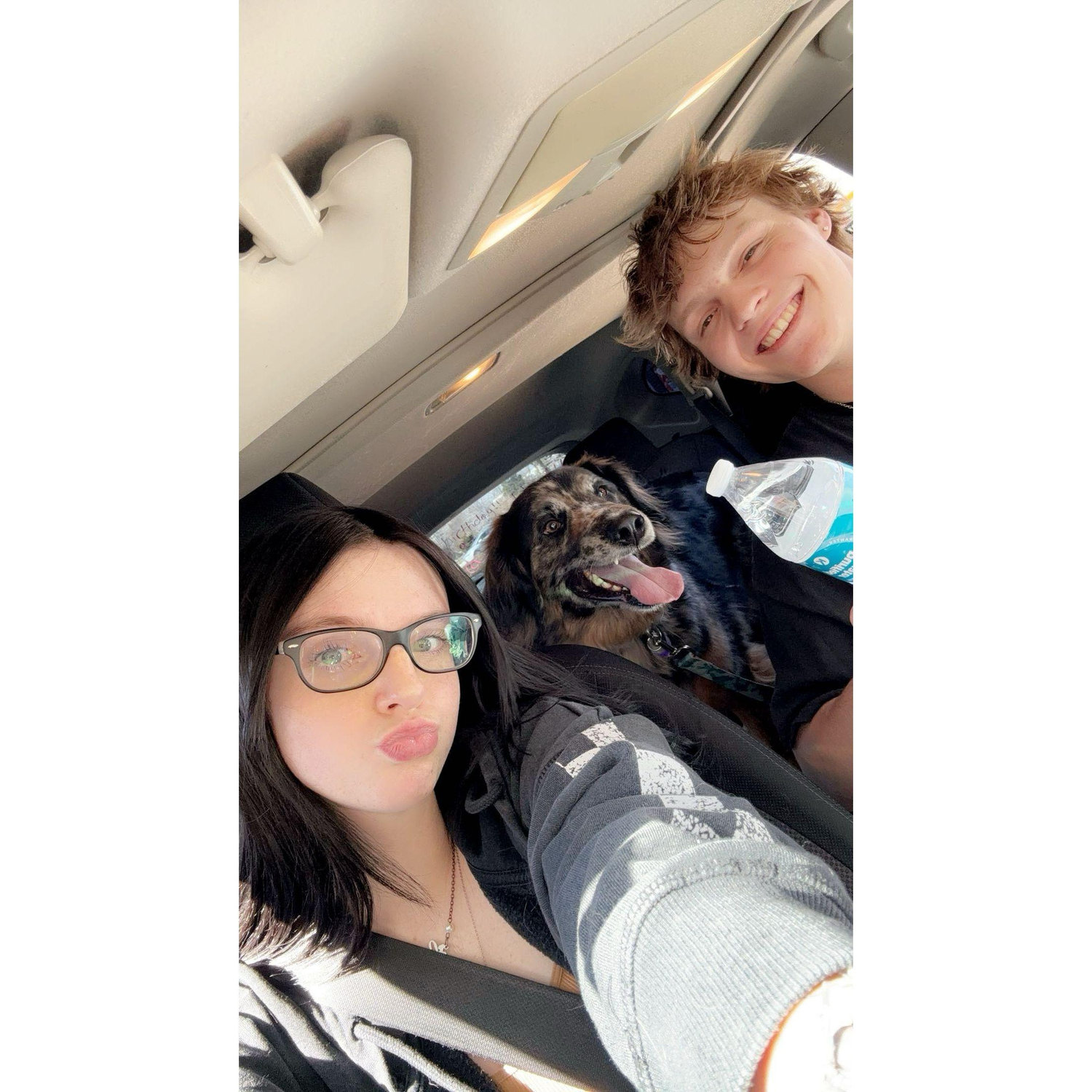 Lucas and Cheyenne with Max Hutson!