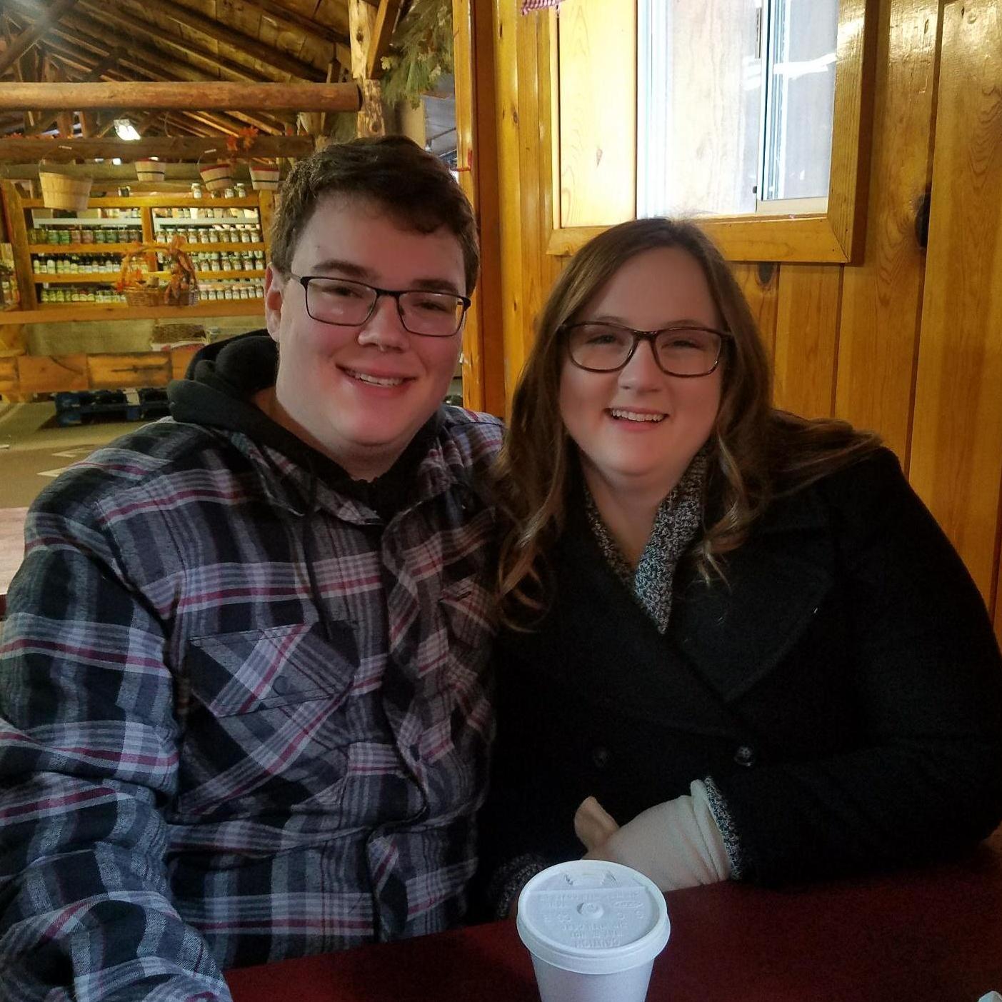 First trip to Apple Hill together! Picked out the Engelman family Christmas tree and had a snowball fight.
