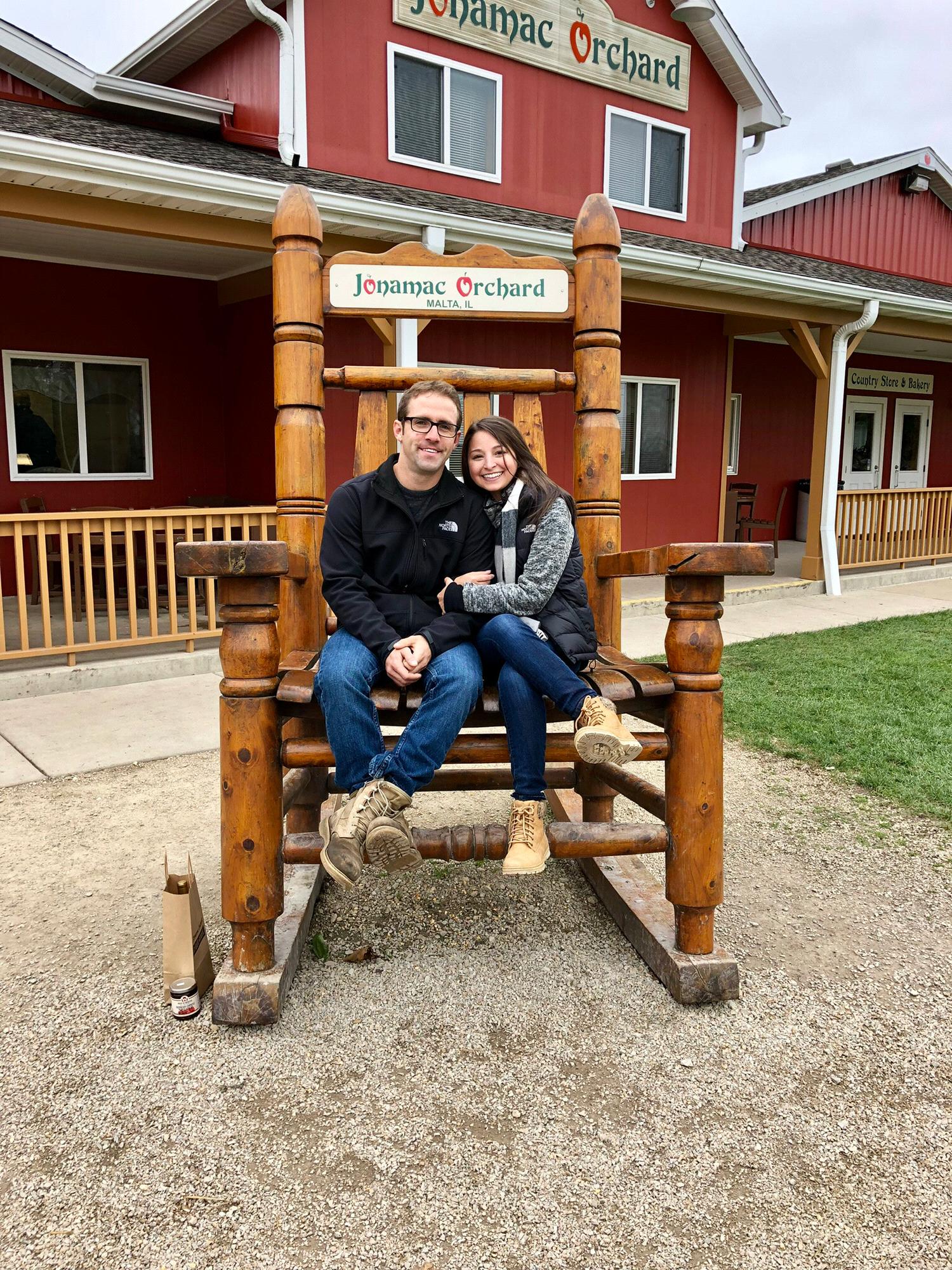 Some fun times apple picking