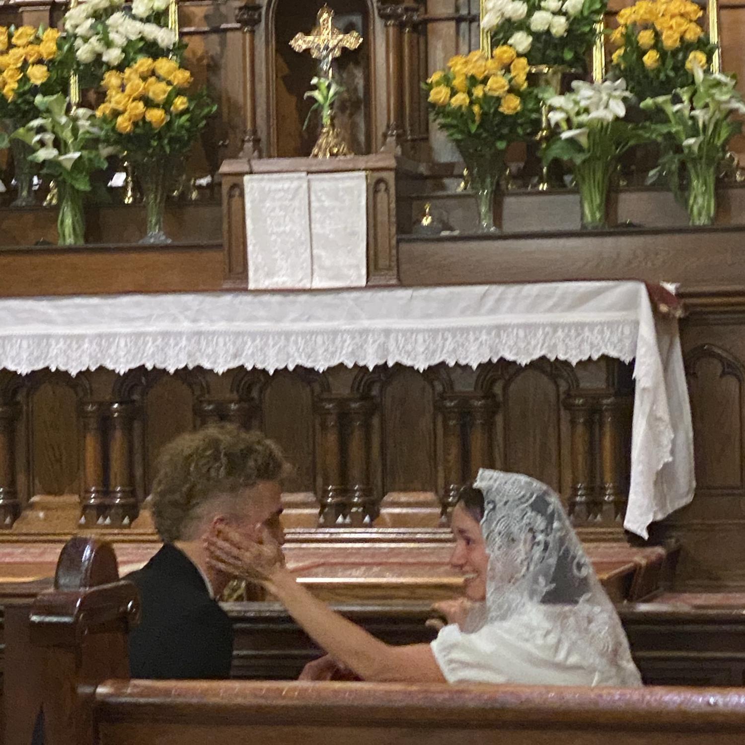 Tristan said "Yes, yes, always please!"