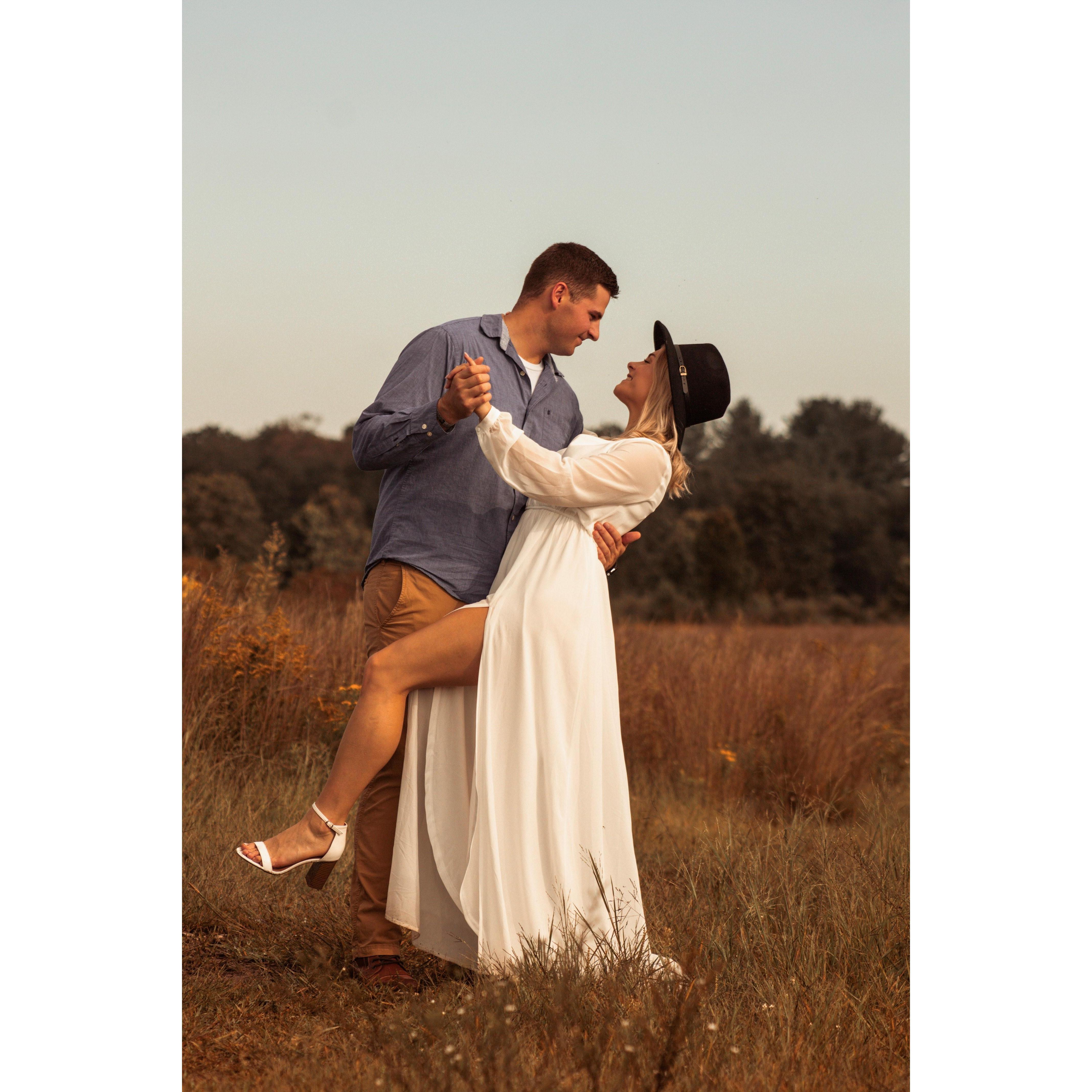 One of our favorite engagement photos!