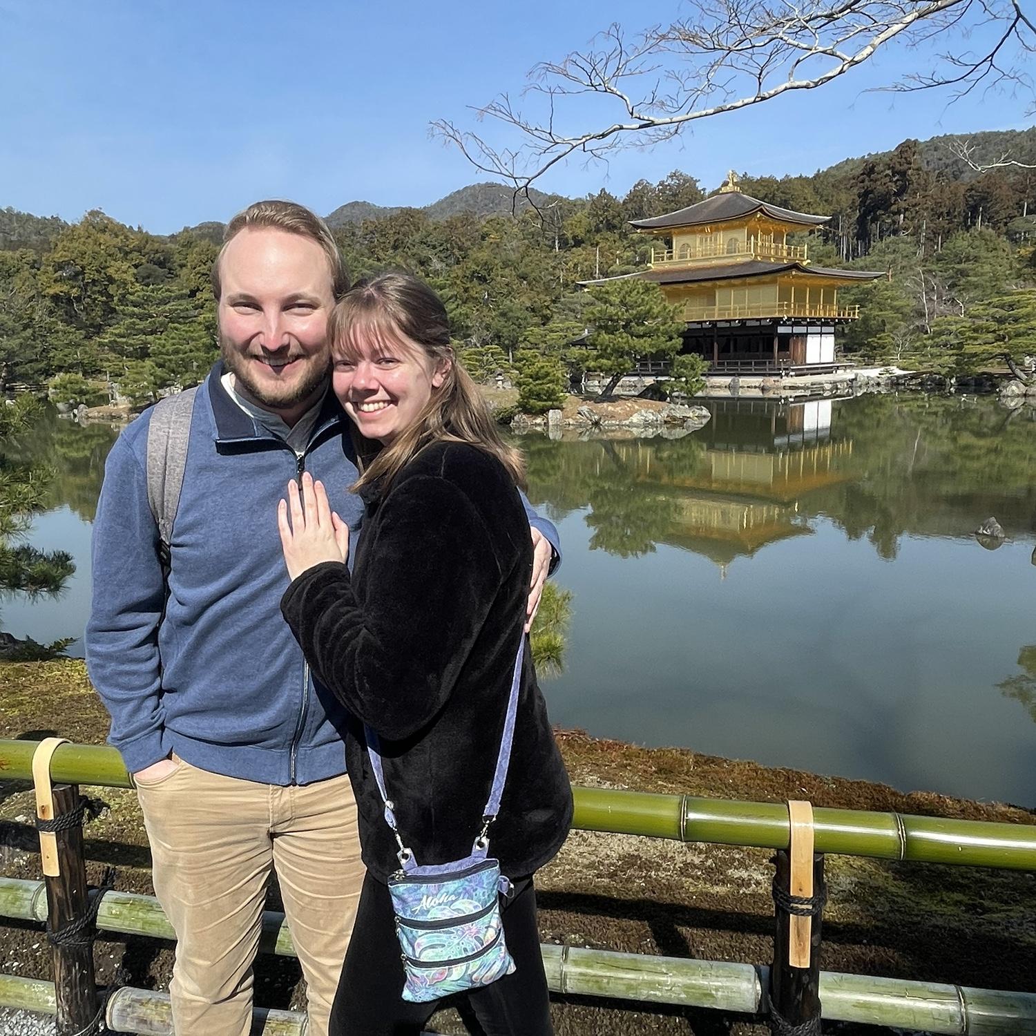 Our first international trip together in Japan!