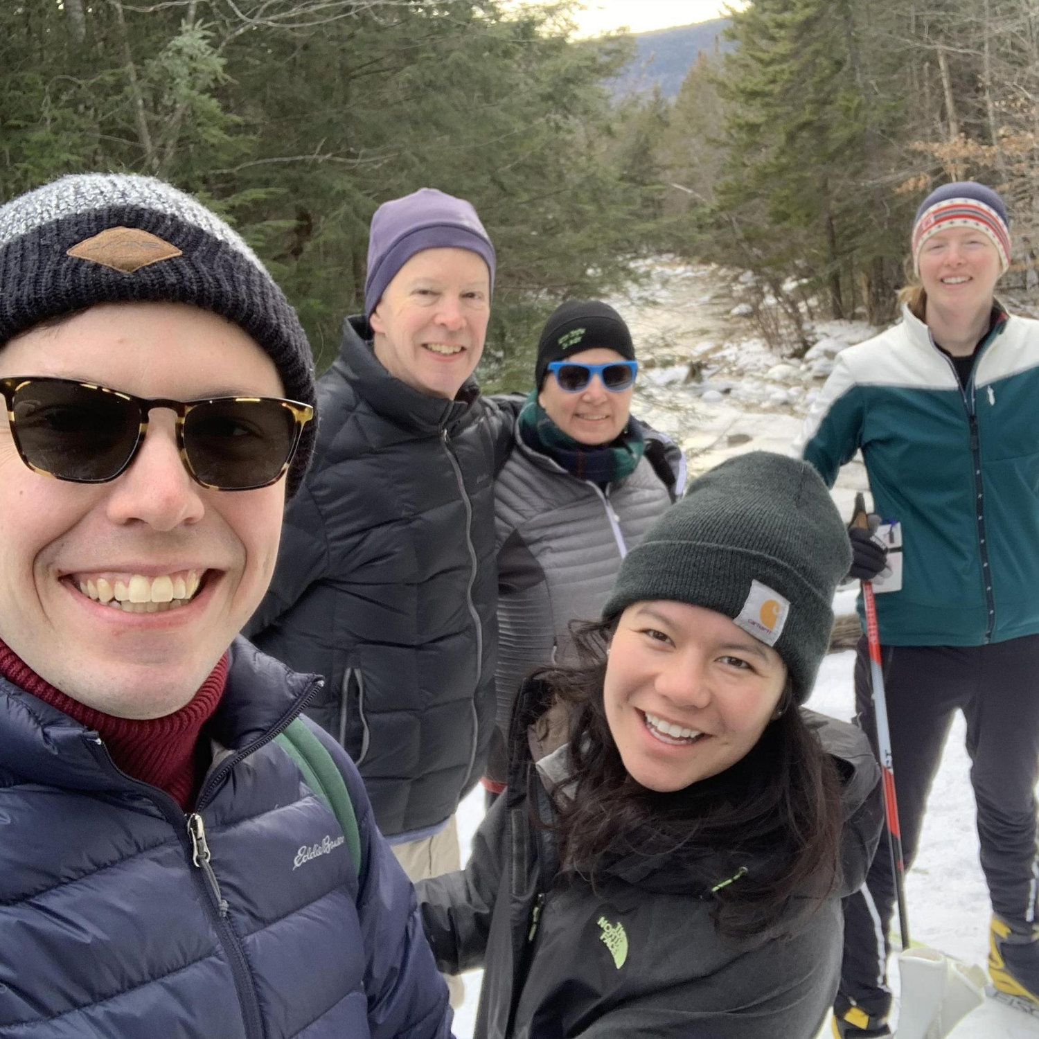The annual Christmas ski, right before the annual Christmas Iron Chef competition. Holidays can be exhausting.