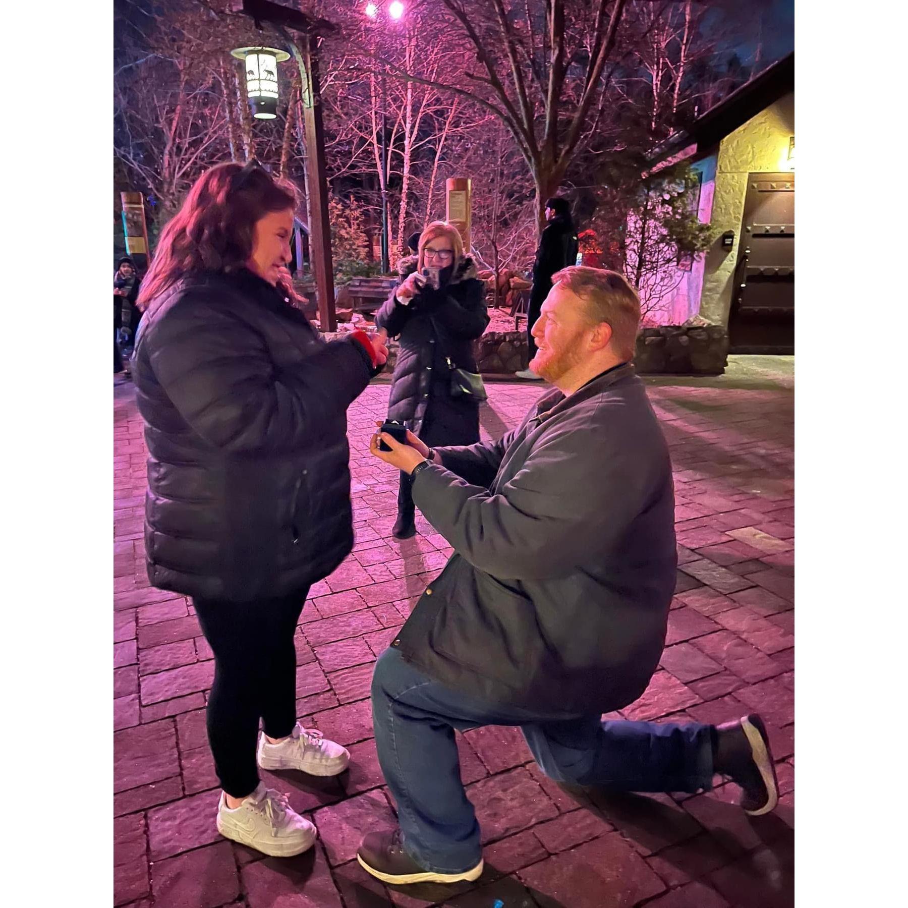 December 29, 2023-We're Engaged!!