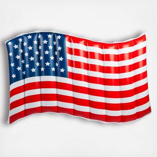 Waving American Flag Pool Float