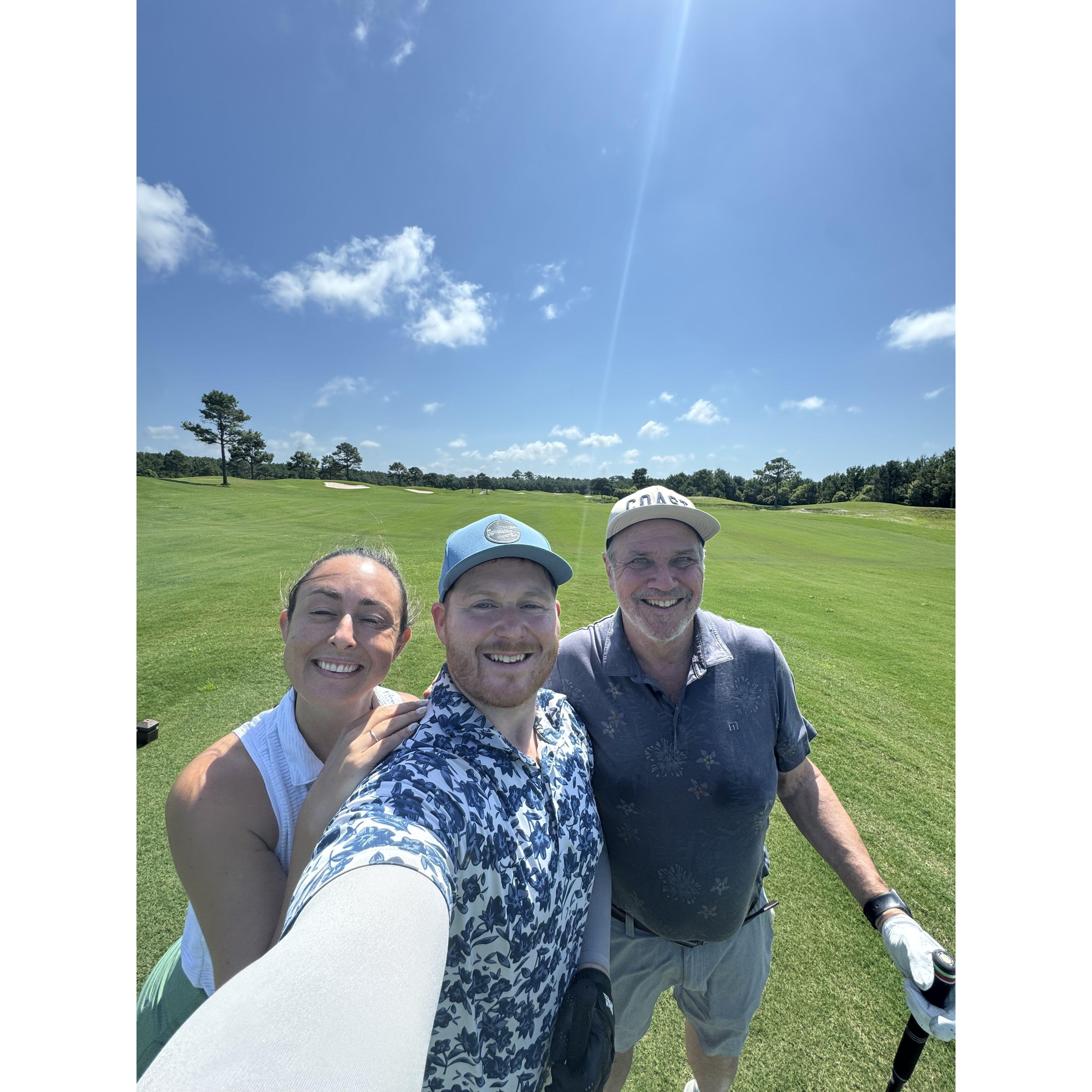 Golf in the crystal coast