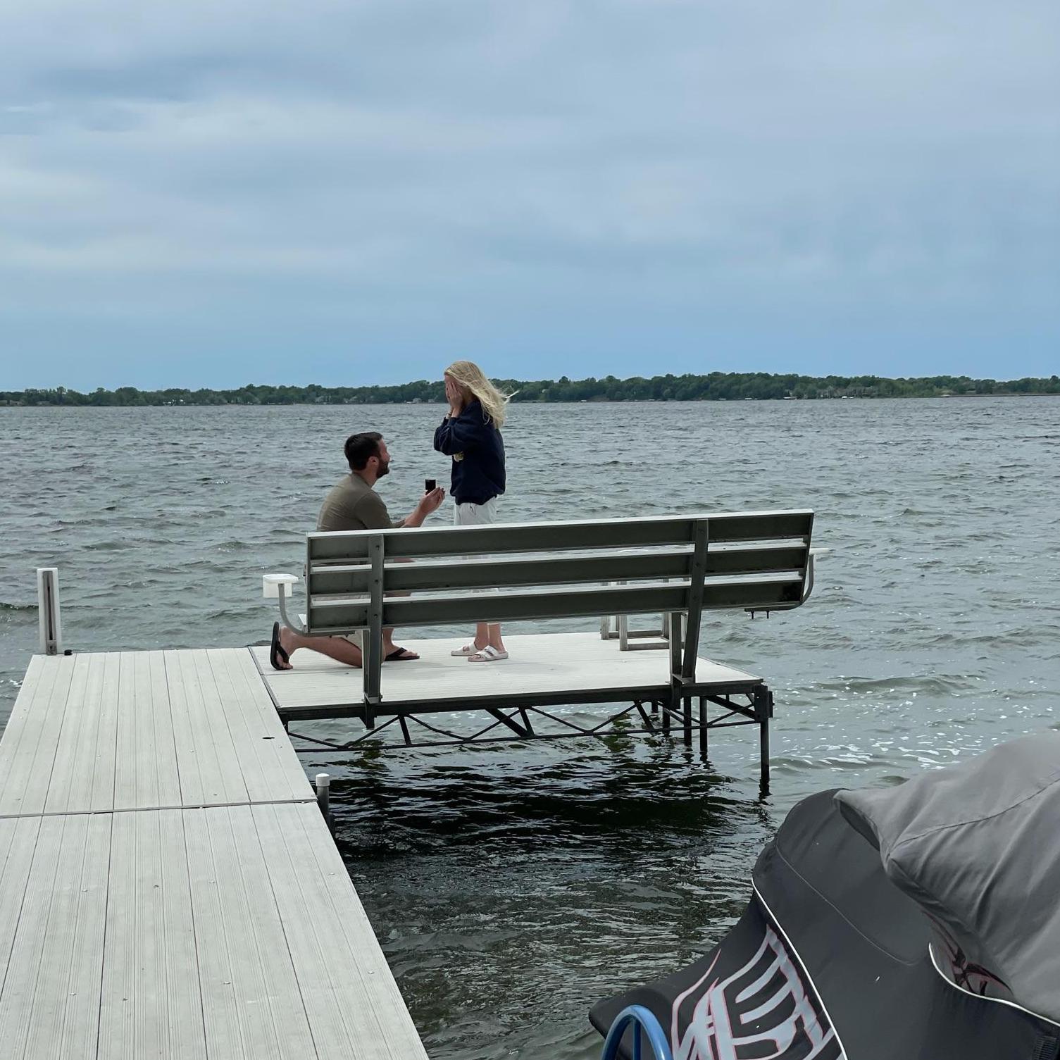 Proposal paparazzi thanks to Allie & Amy!