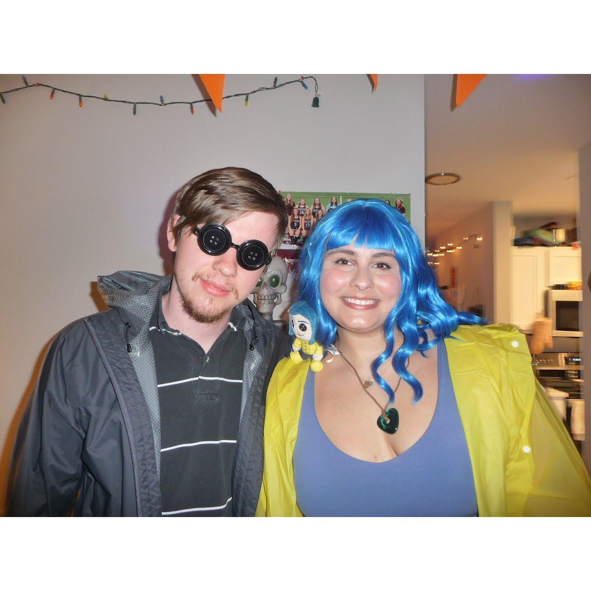 Halloween Costume: Coraline and Wybie from Coraline