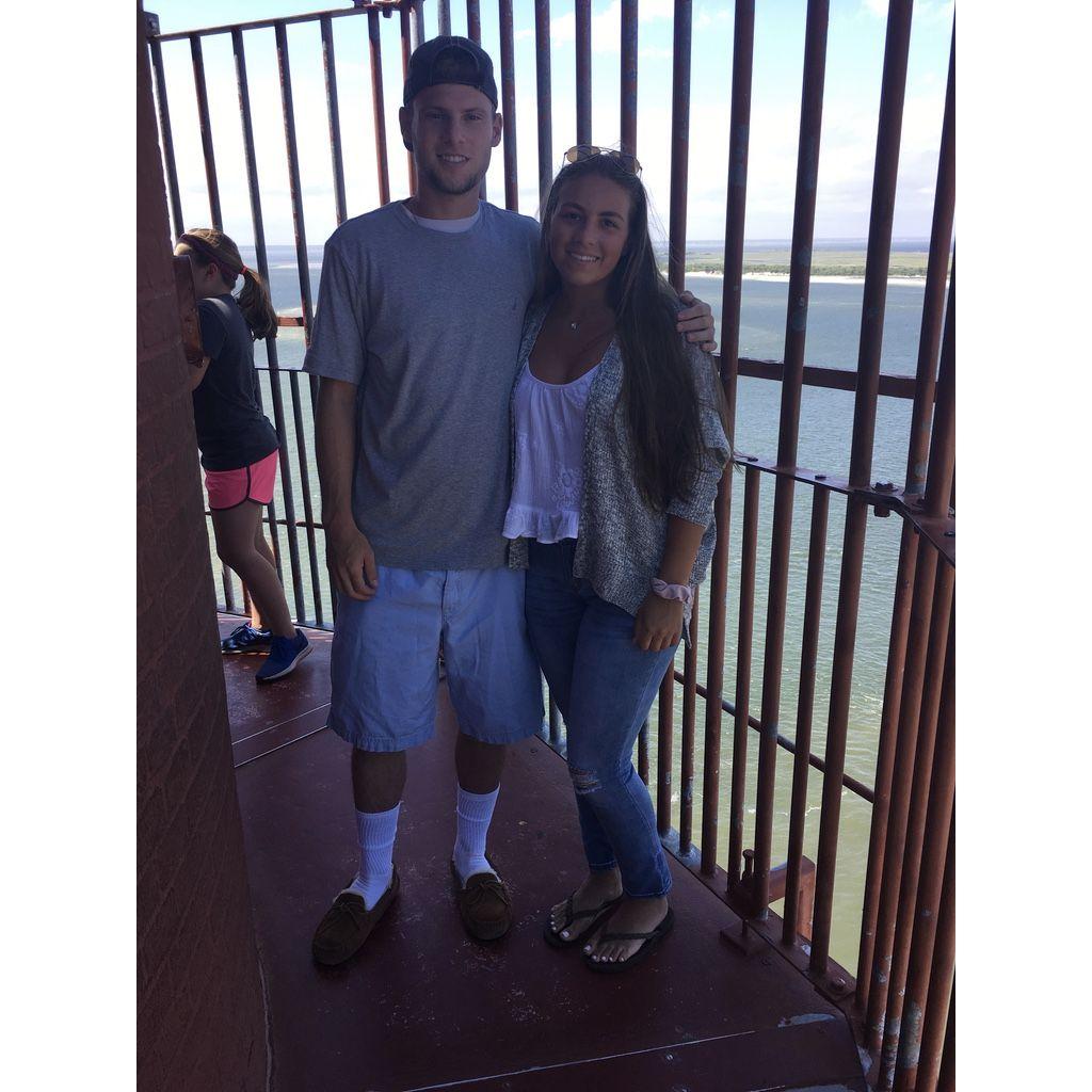 June 23rd, 2017 - One of our first visits together in Long Beach Island at the Barnegat Lighthouse!