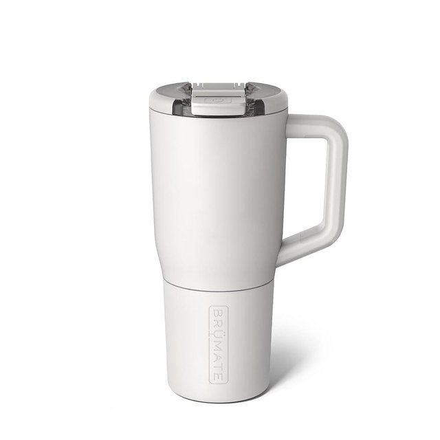 BrüMate Müv - 25oz 100% Leak Proof Insulated Coffee Mug with Handle & Lid - Stainless Steel Coffee Travel Mug - Double Walled Coffee Cup (Dune)