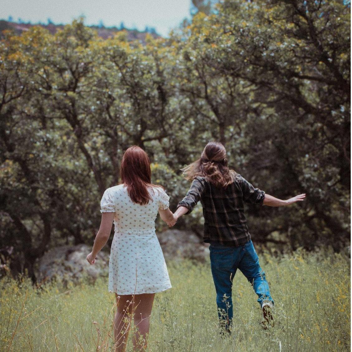 Jason frolicking during the engagement photos on Shannon's birthday, June 10th.