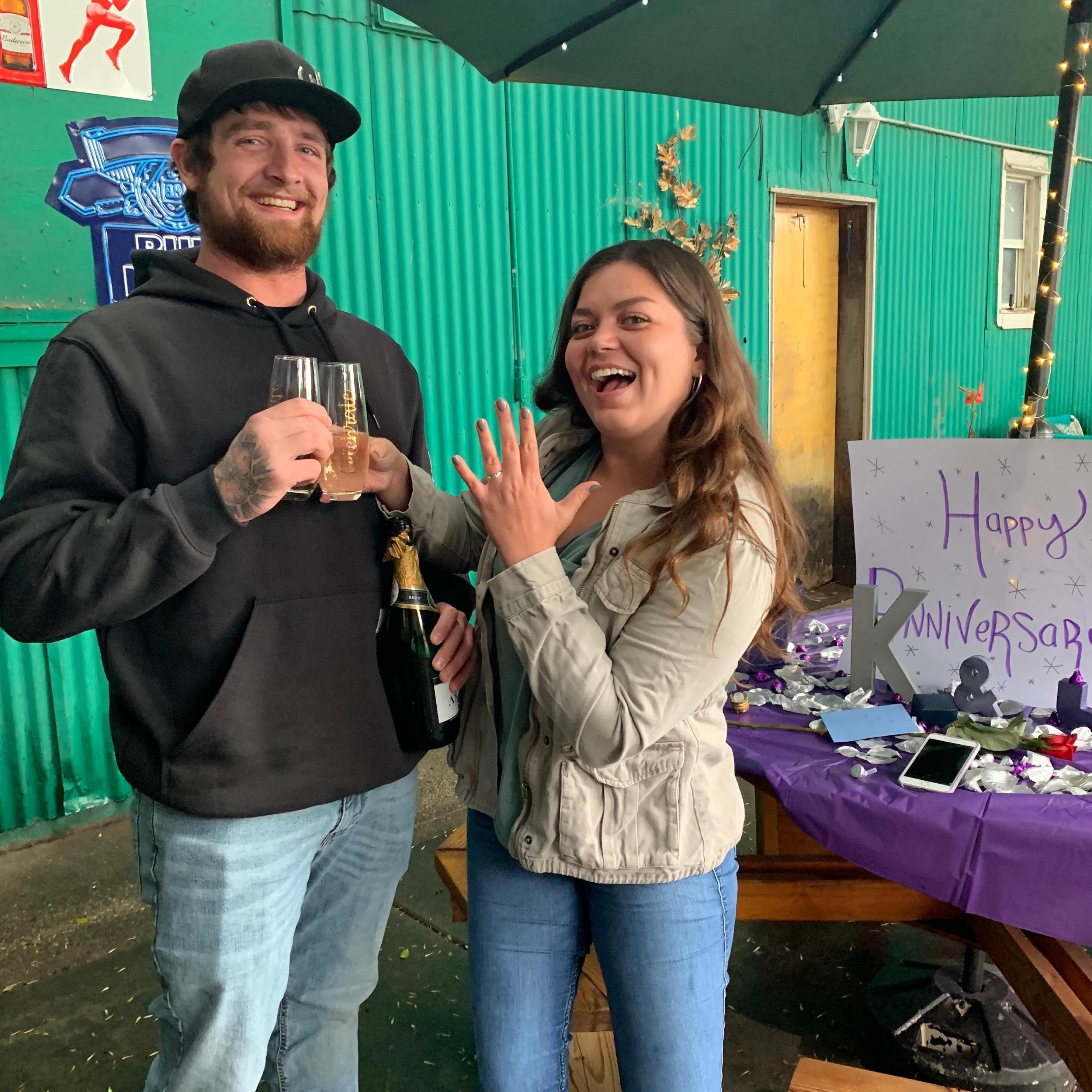 When we got Engaged!!!