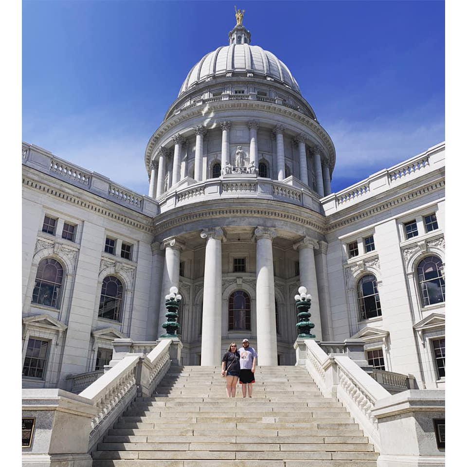 Madison, WI state capitol (2019)
