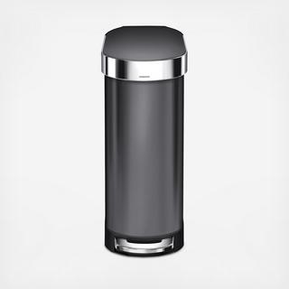 Slim Step Trash Can with Liner Rim