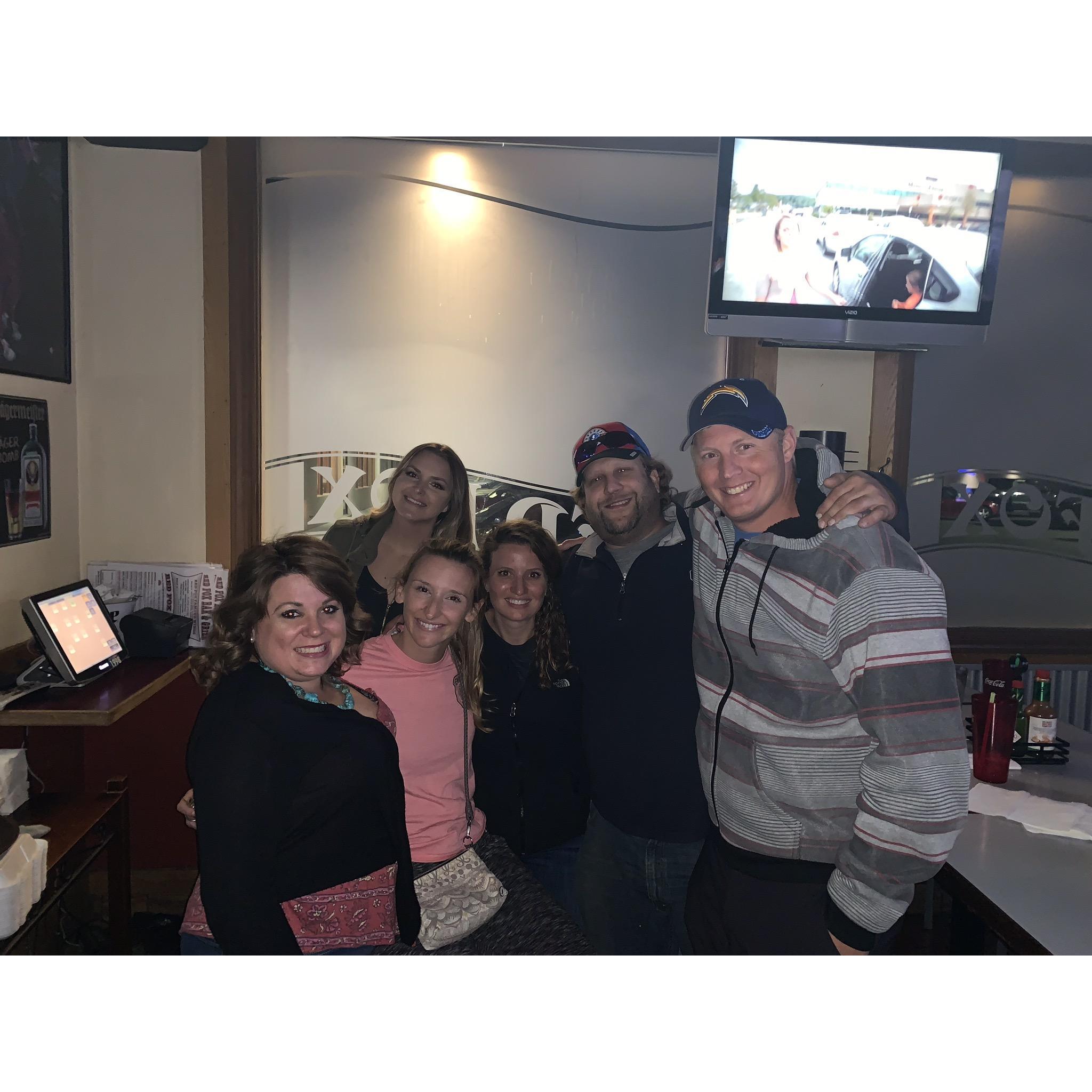 Goodbye celebration with some great Fairbanks friends!