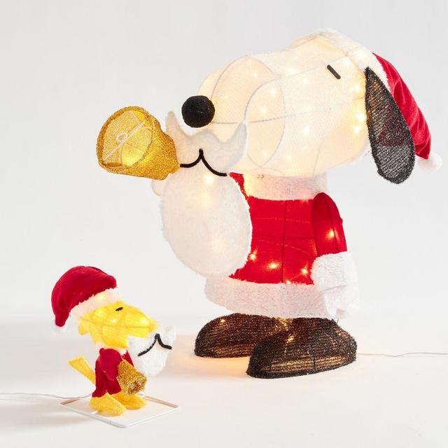 Peanuts™ Lit Snoopy & Woodstock Bell Ringers