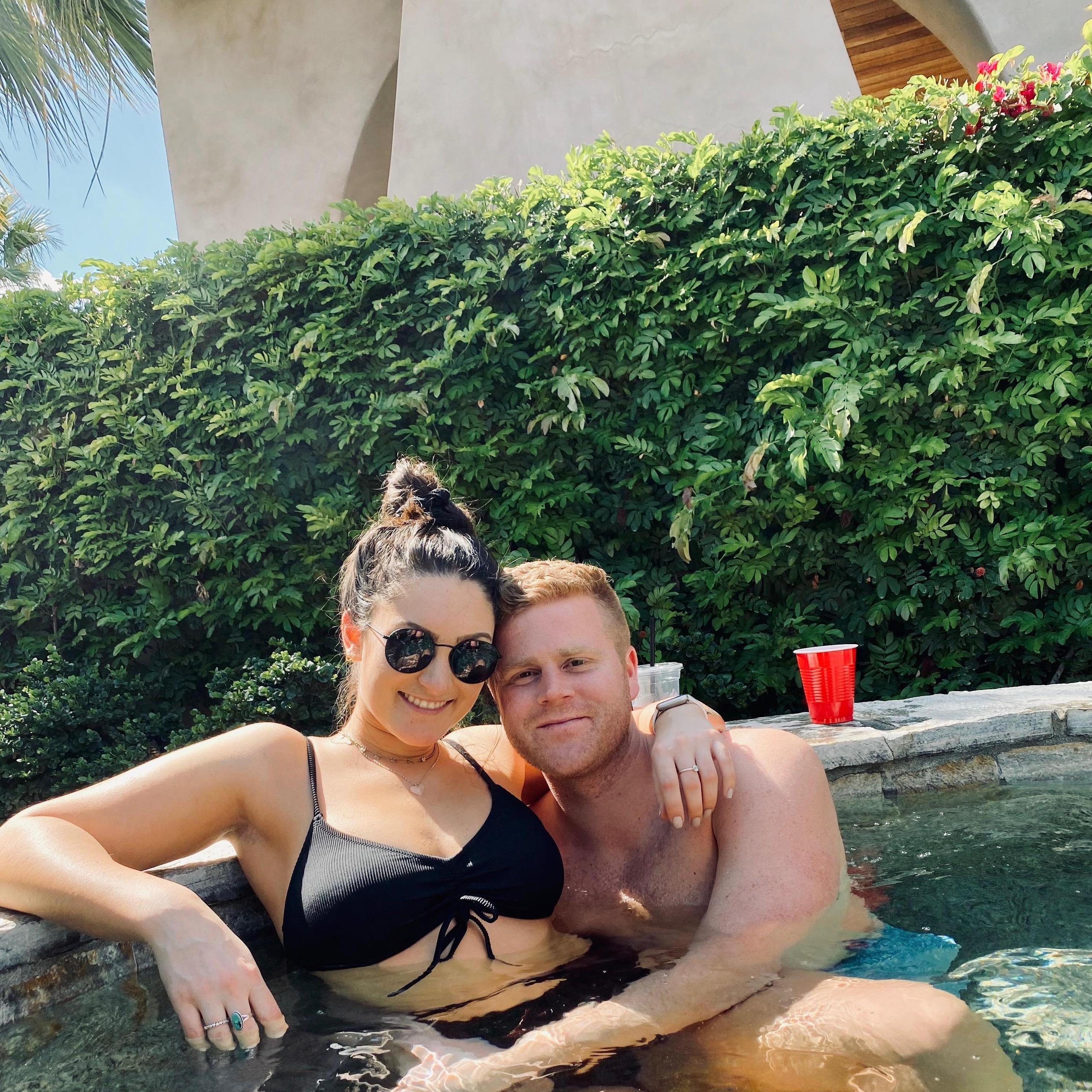The week quarantine began.... lucky for us we were trapped together in Palm Springs for 3 weeks