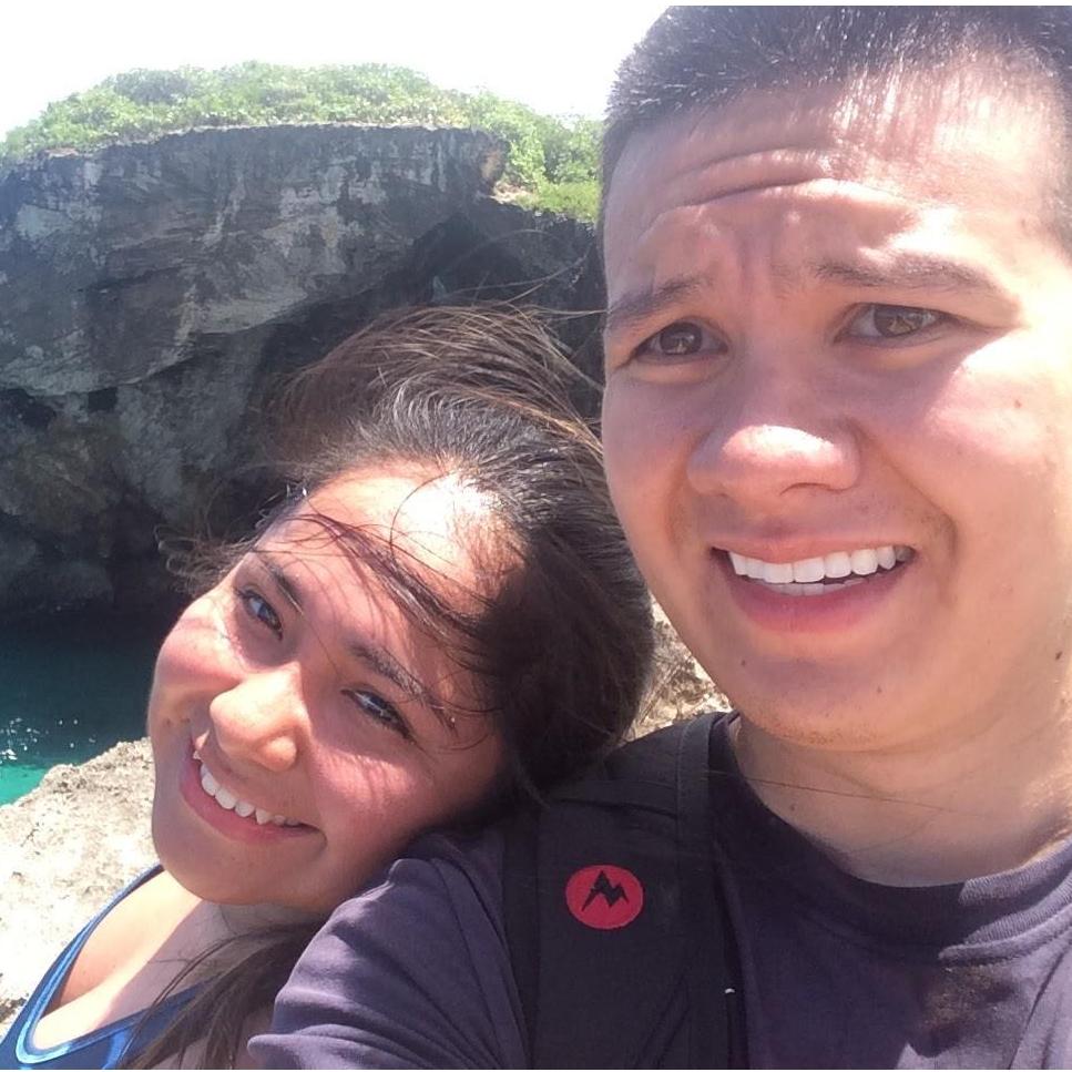 Sun in our eyes! Puerto Rico 2015