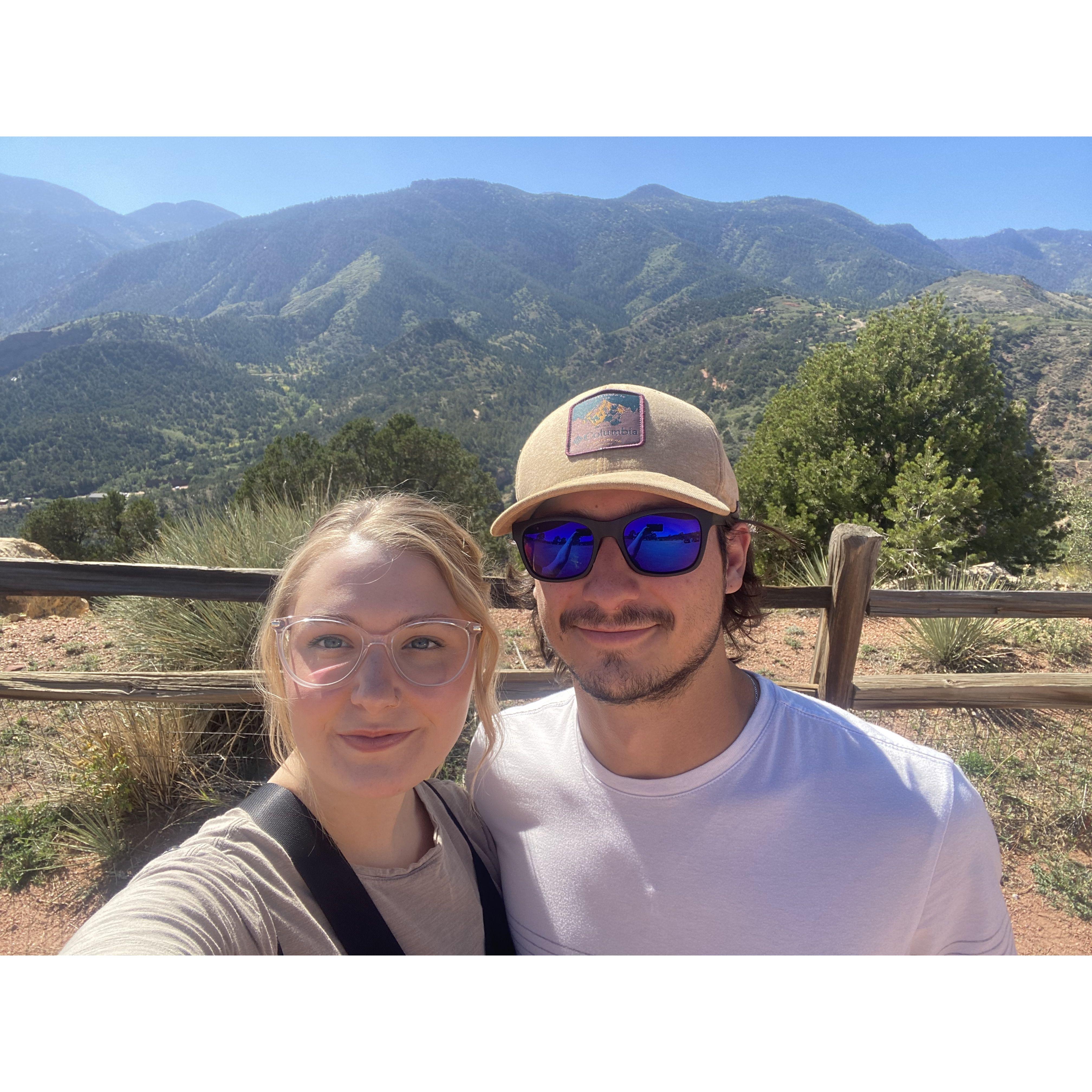 Our Colorado Road-trip! We both love traveling!