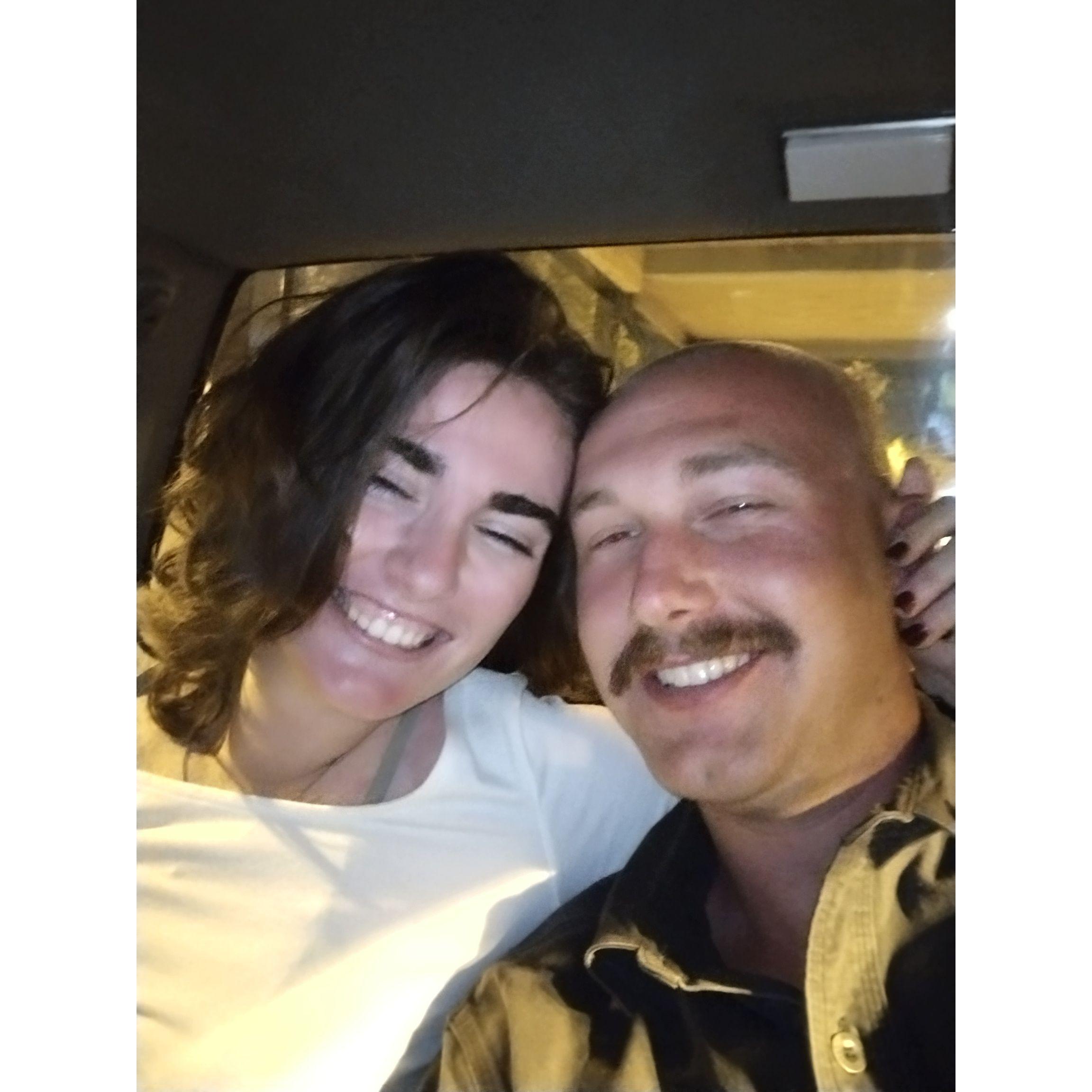 Our first date!