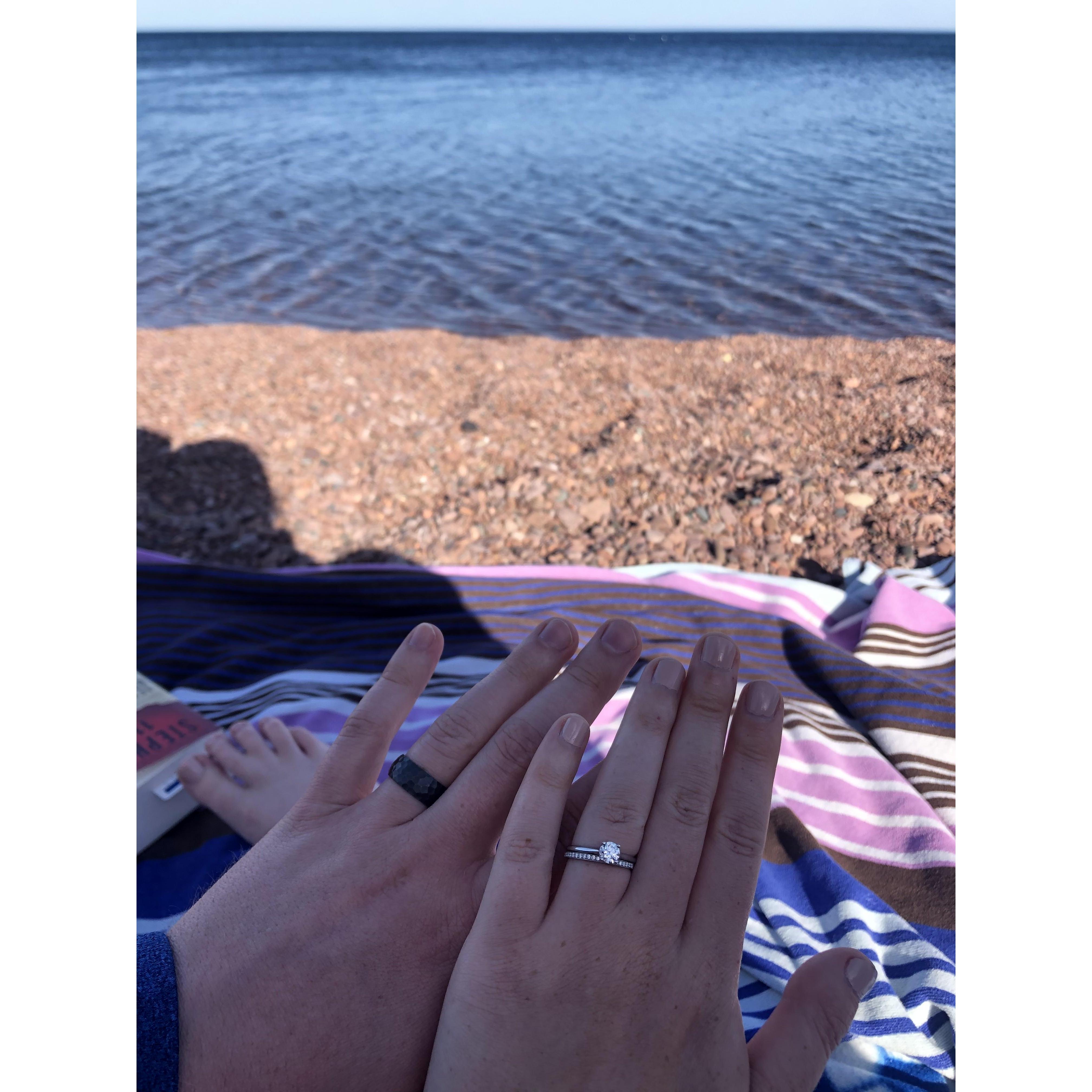 We had to scrap our plans to travel to Canada for our honeymoon due to Covid-19, so we decided for Plan B, and headed up to Minnesota's North Shore for a lovely week.
