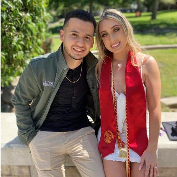 Jena's college graduation 2020