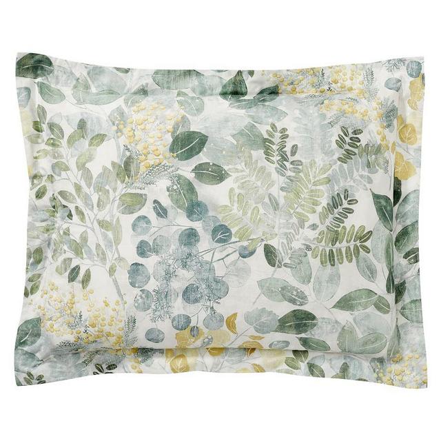 Botanical Garden Organic Cotton Shams, Standard, Set of 2