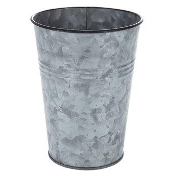 Tall Galvanized Metal Container