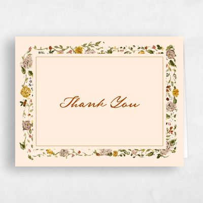 Beige Landscape Wedding Thank You - Manon Landscape