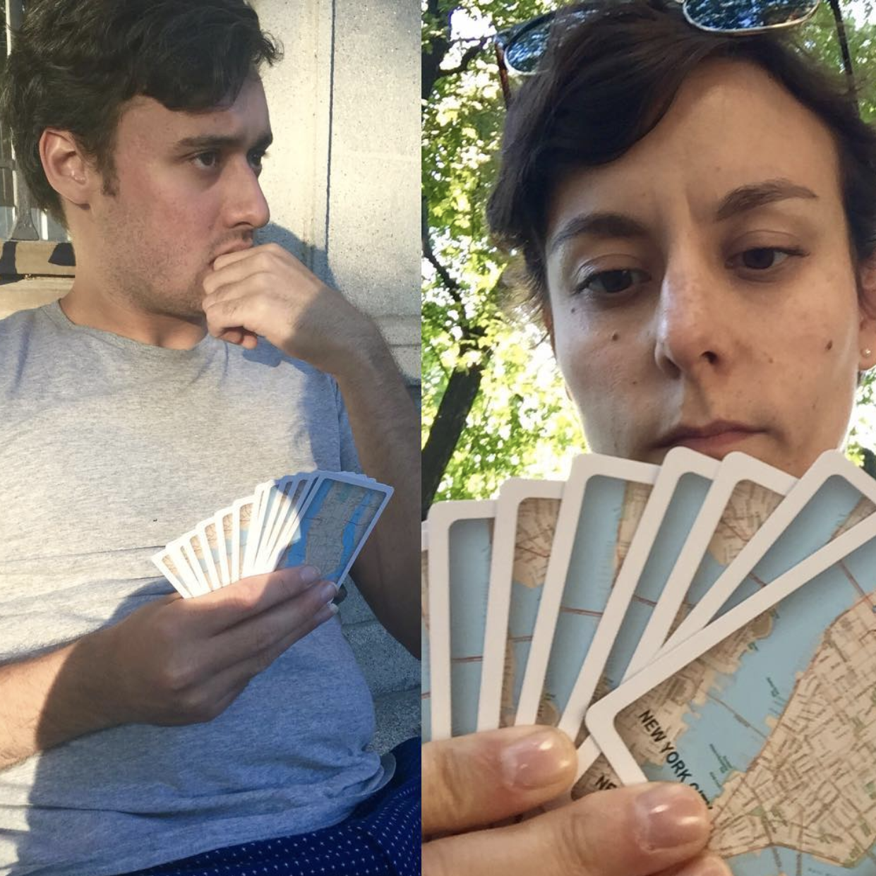 We can get pretty serious about cards. Montreal, 2018.