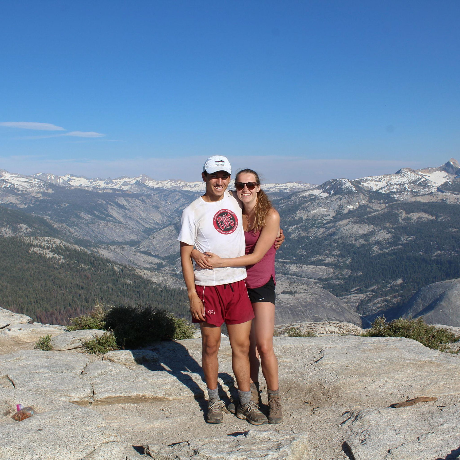 First backpacking trip! On top of Clouds Rest in Yosemite
