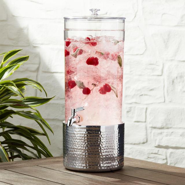 Claro Acrylic Drink Dispenser with Bash Stand