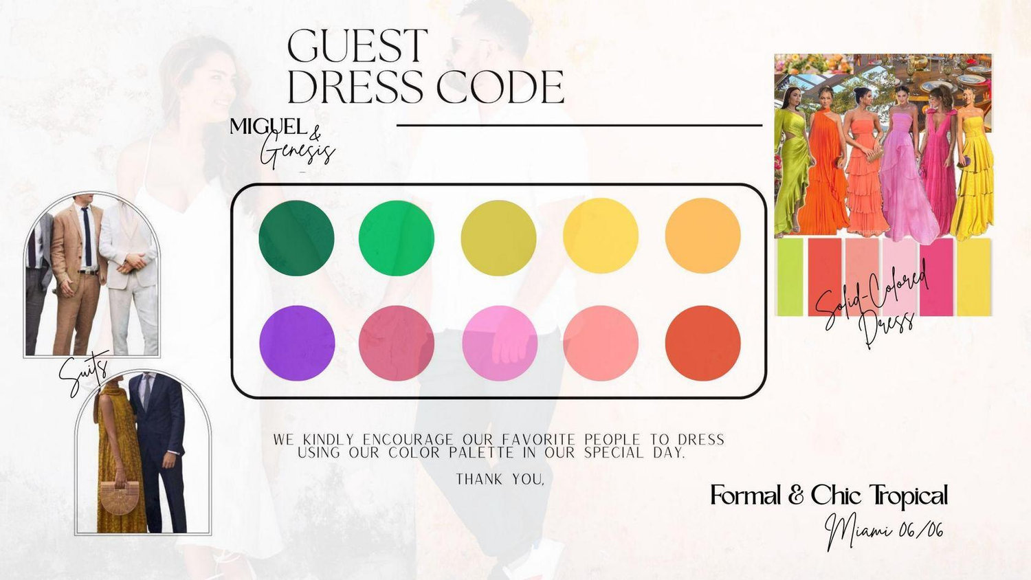 The Wedding Website of Genesis Alvarado and Miguel Leche