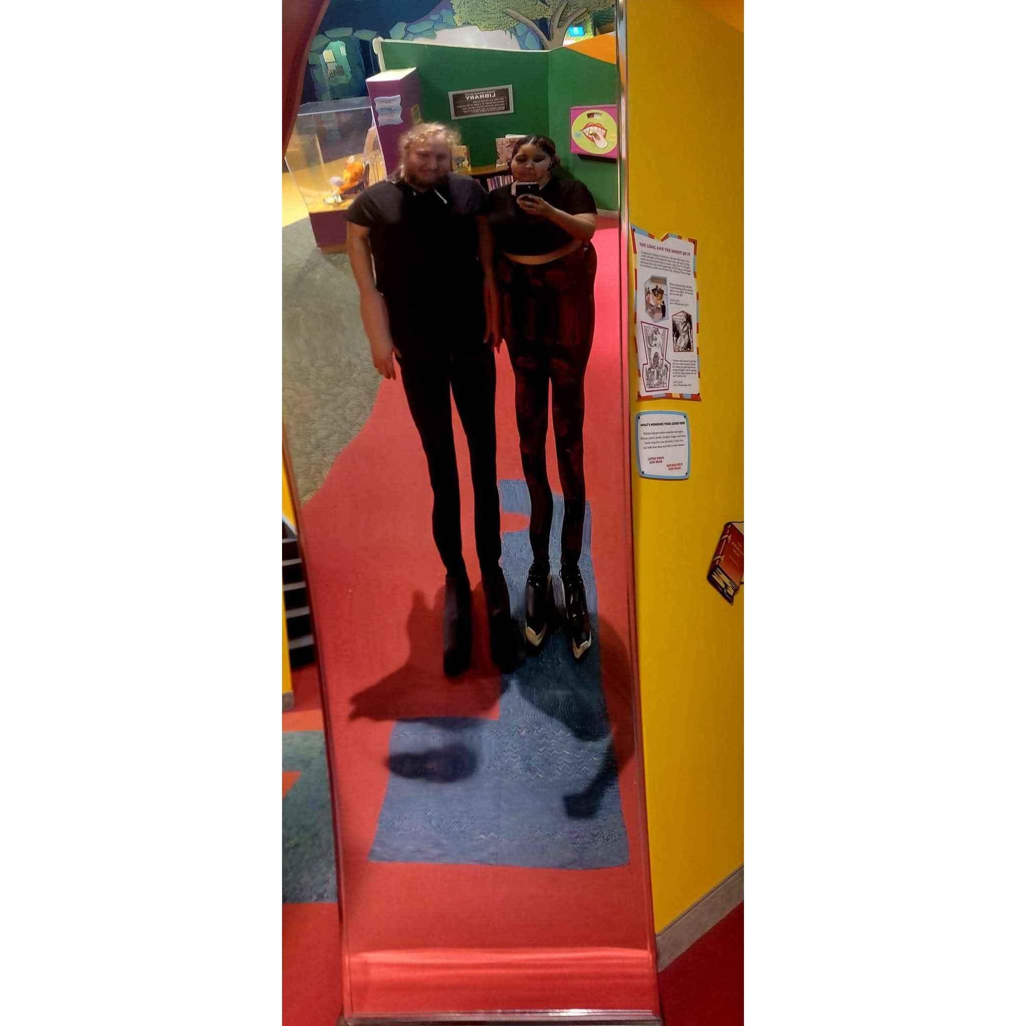 A fun day at the museum with josh.
