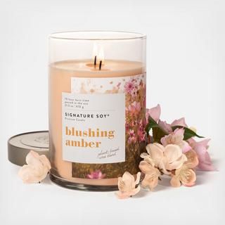 Blushing Amber Scented Candle