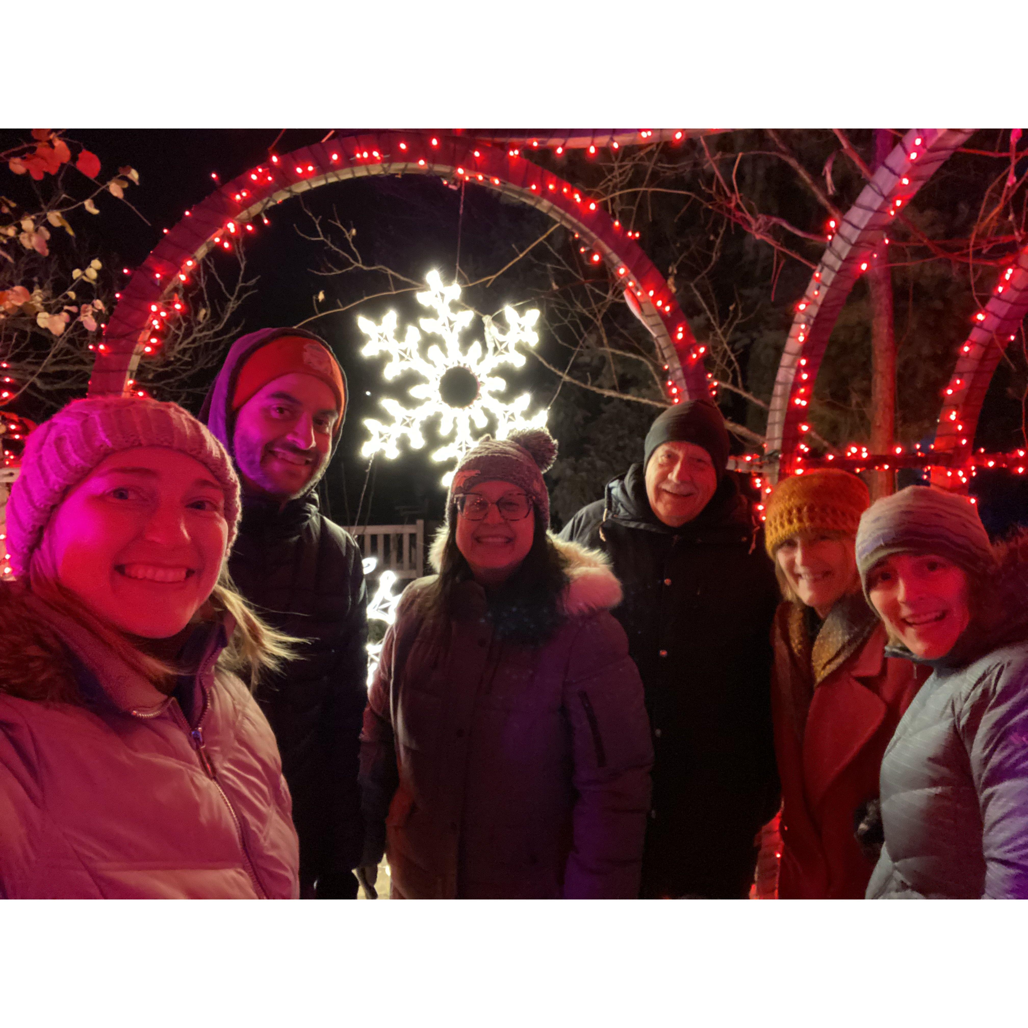 Blossom of Lights. Botanic Gardens, November 29, 2024. KubShips.