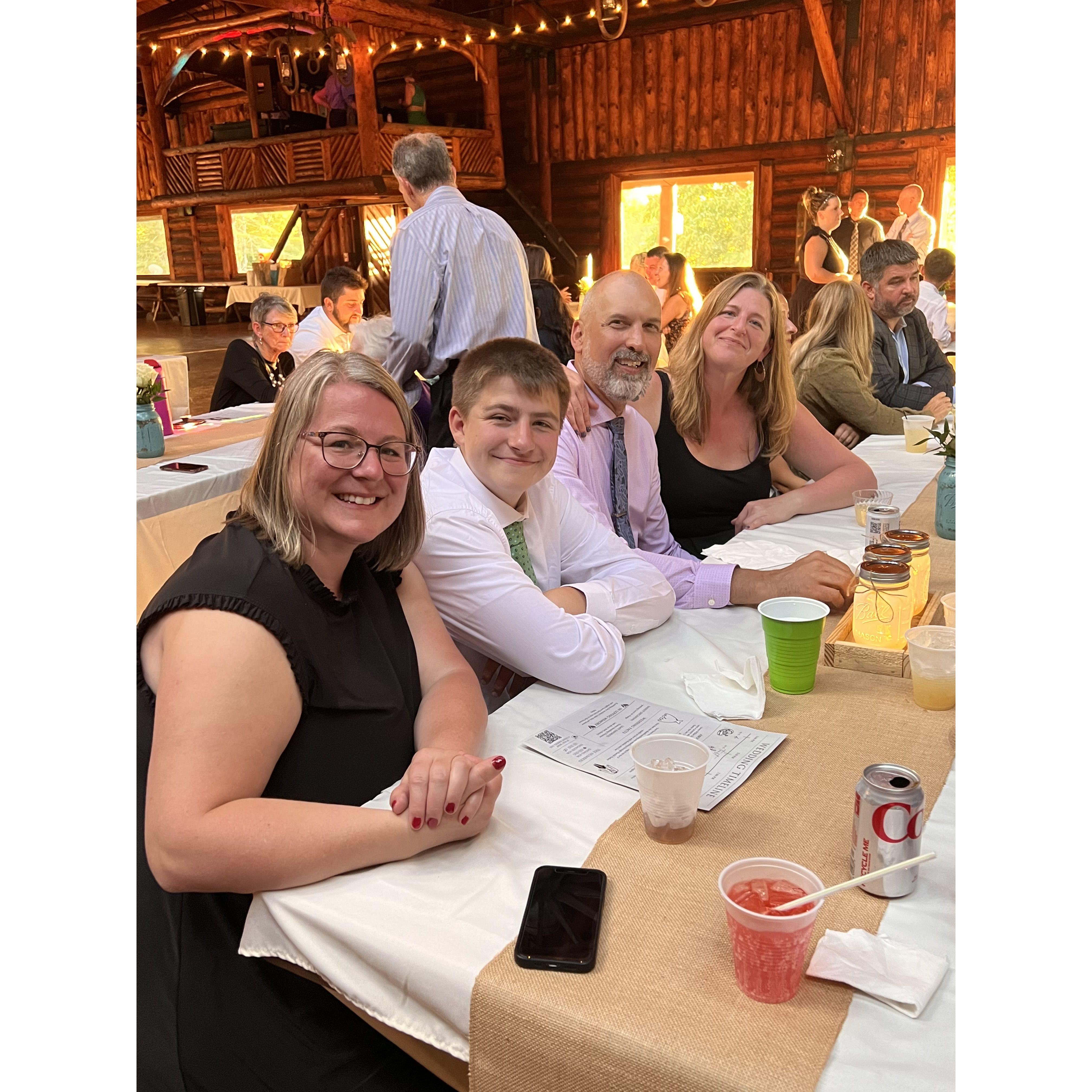Look at these gorgeous people celebrating Maryellen and Donald
