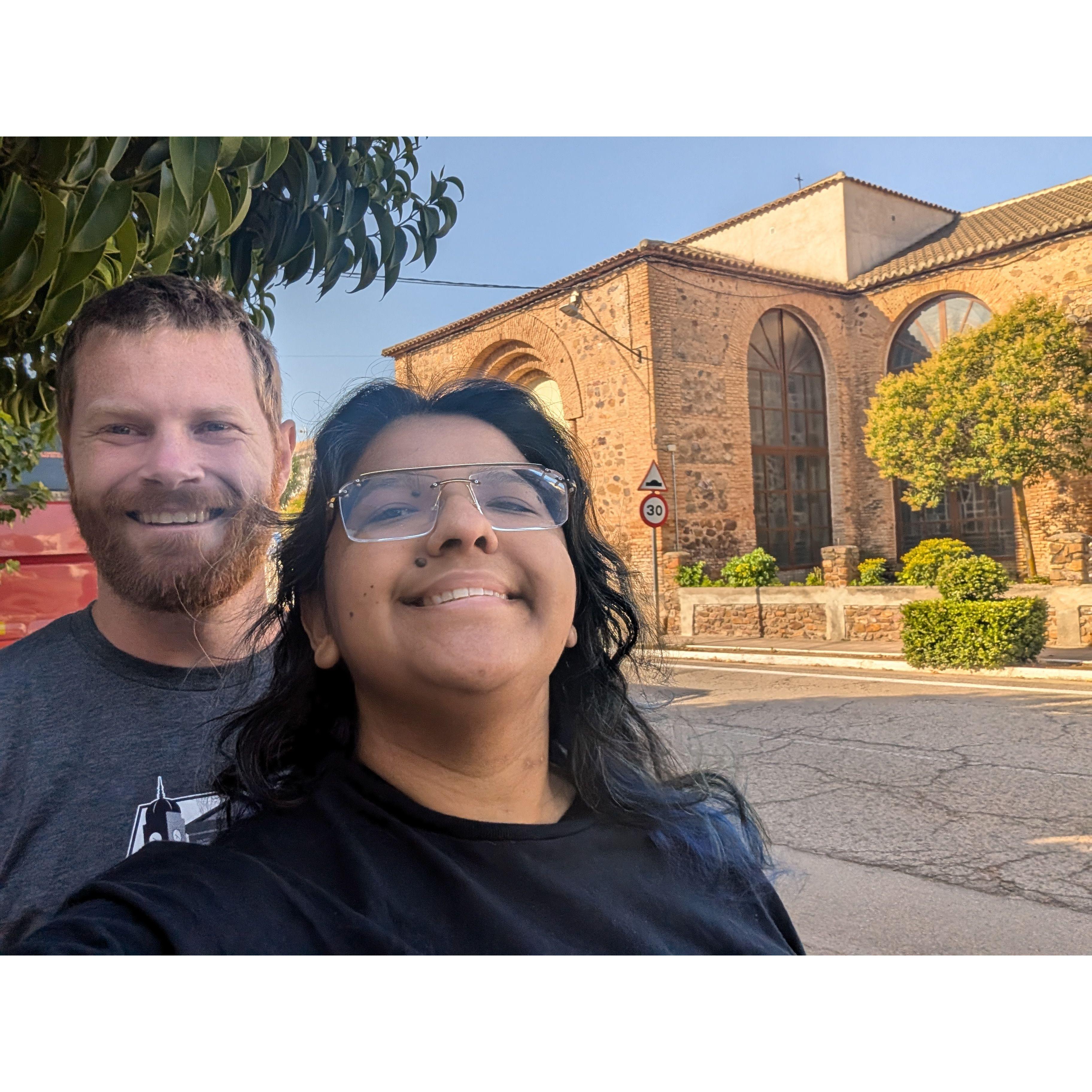Sam & Rocio Look at Historical Sites