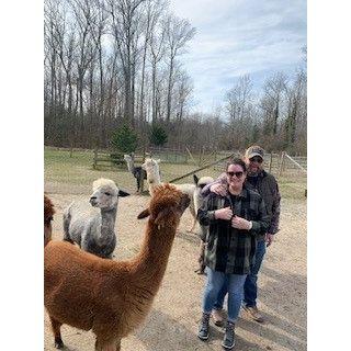 Chris always humoring me with Alpacca stops! :)