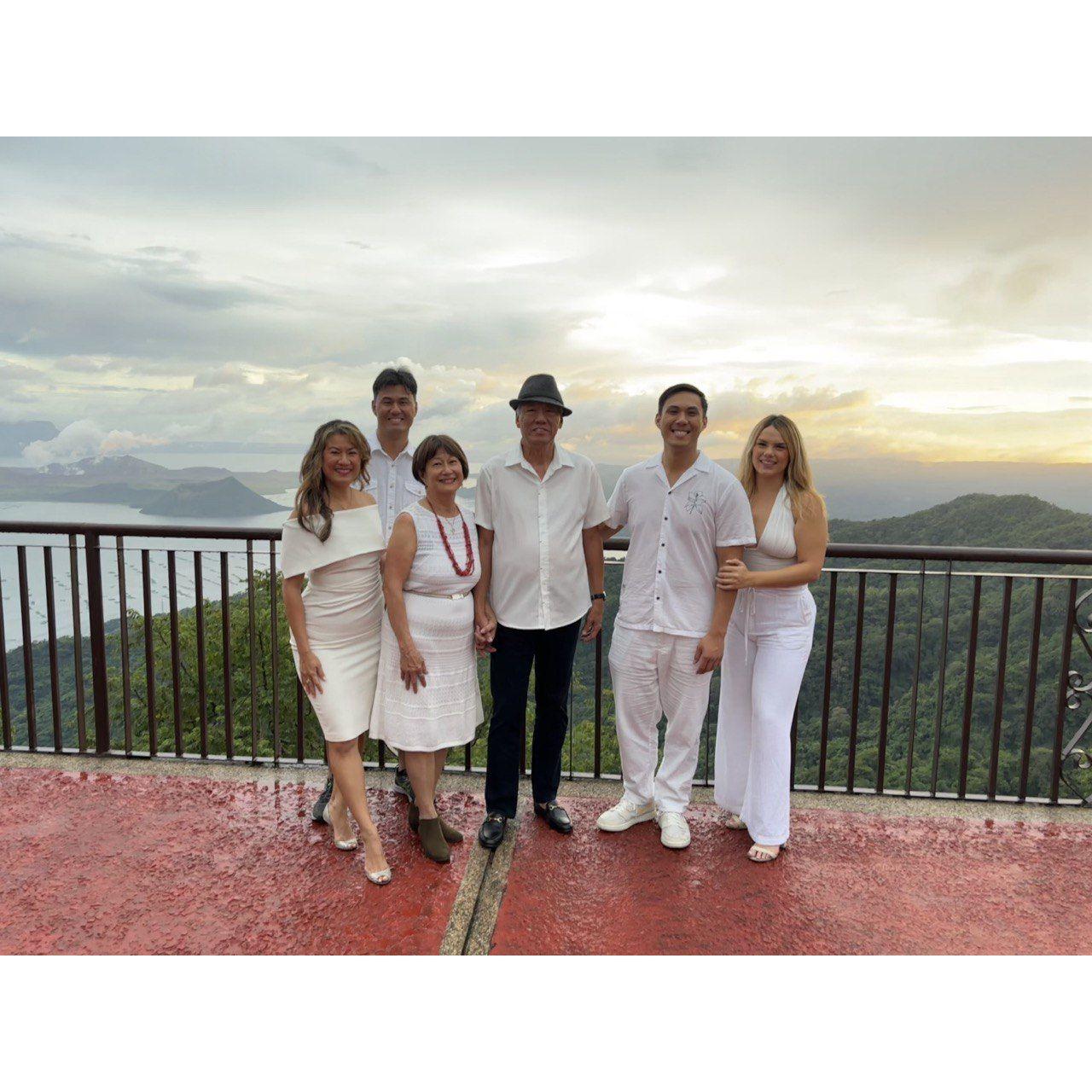 Our first family trip ❤️ Tagaytay, Phillipines