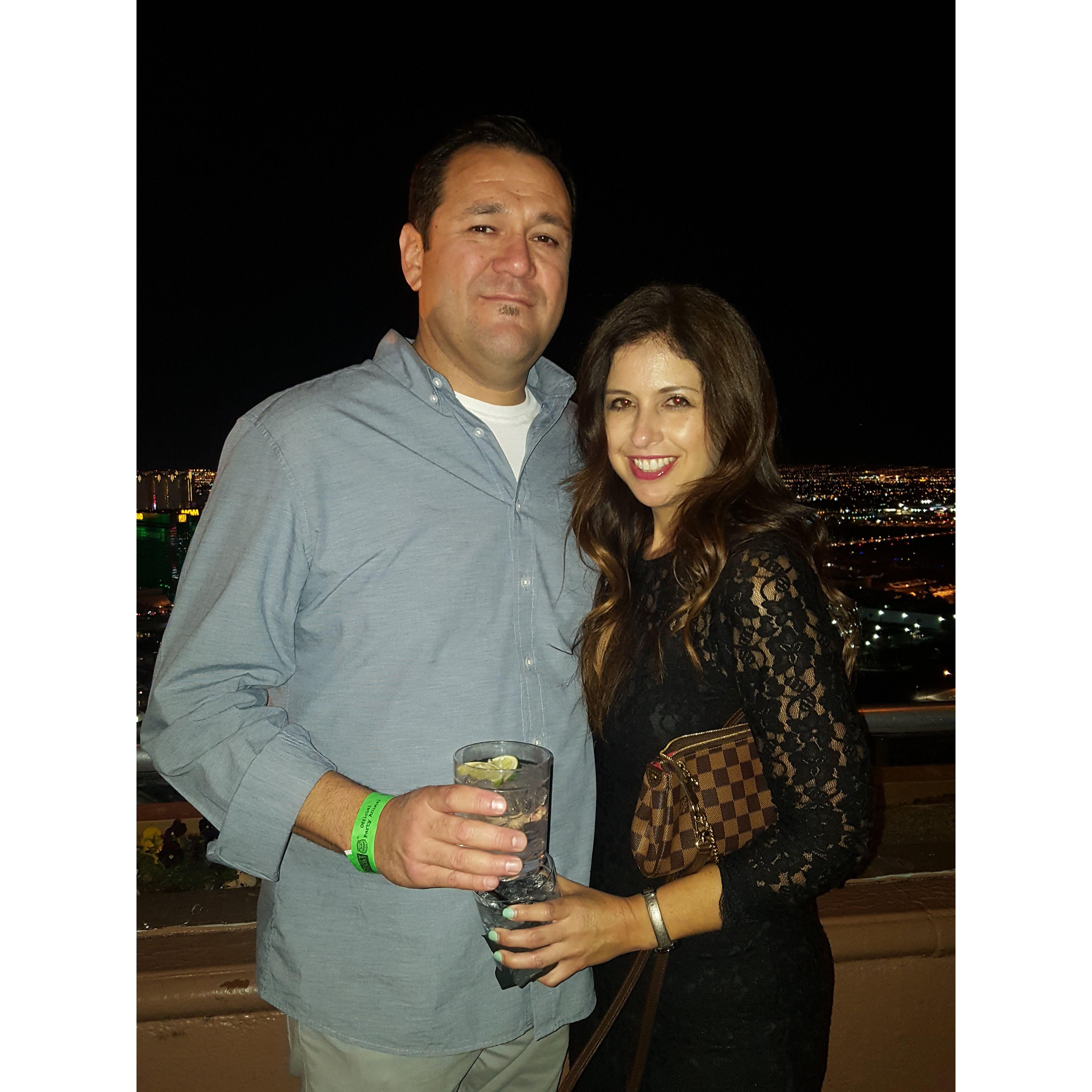 Out on the town.