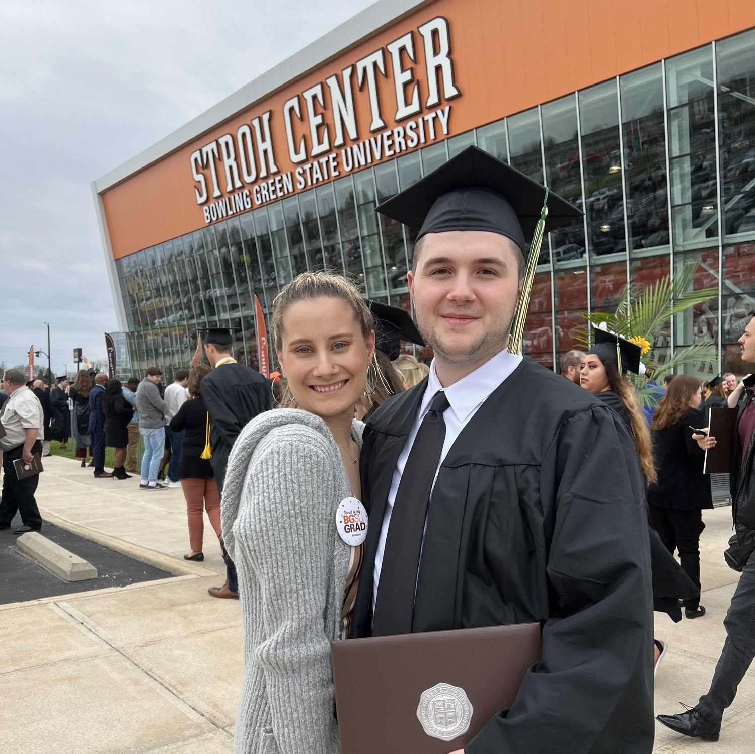Grant graduated BGSU on April 30, 2022.