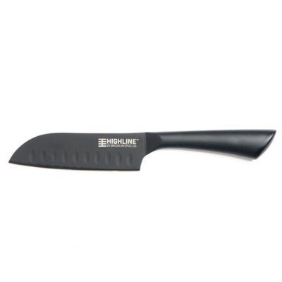 Core Bamboo Highline 5-Inch Santoku Knife in Matte Black