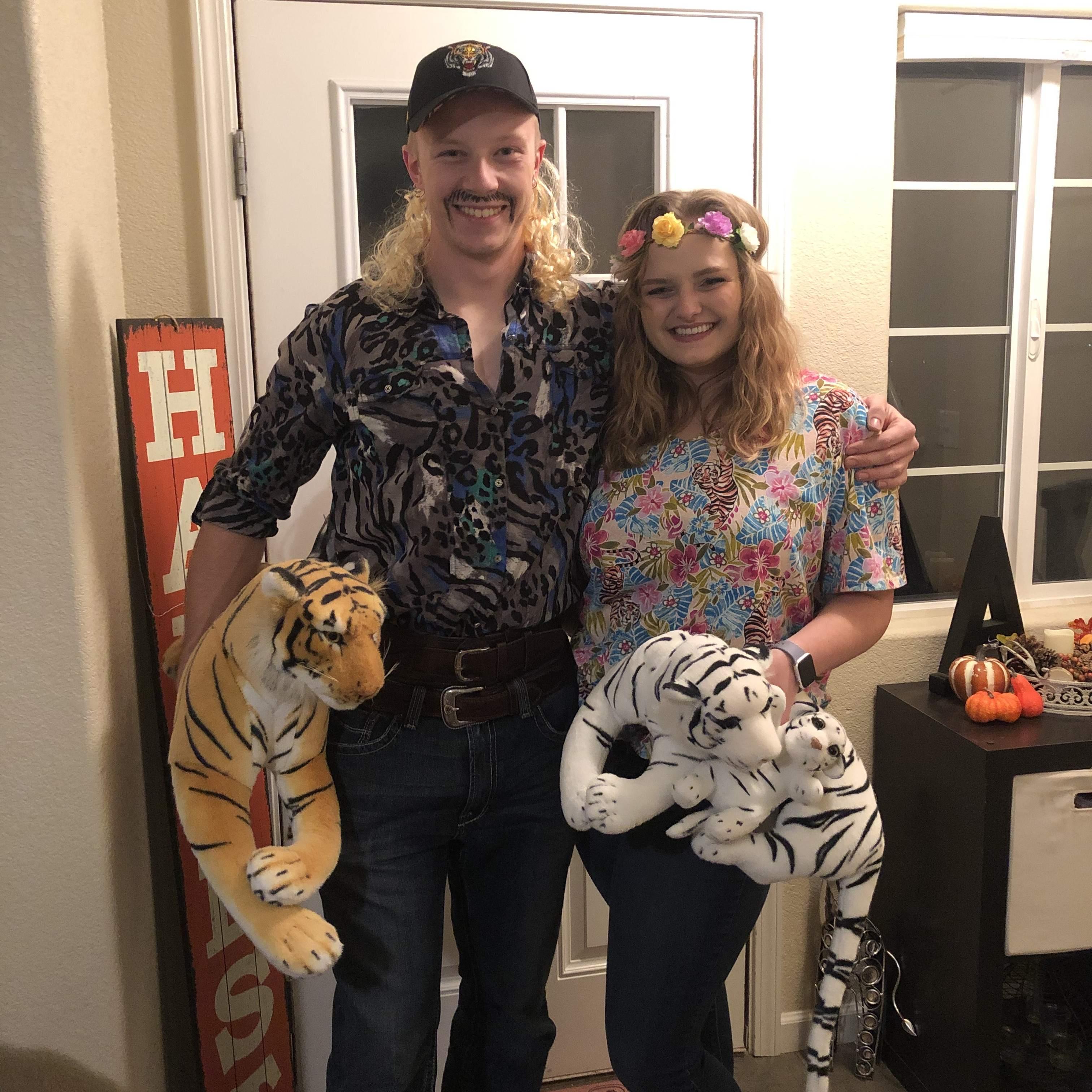 First halloween (the year tiger king was a thing)